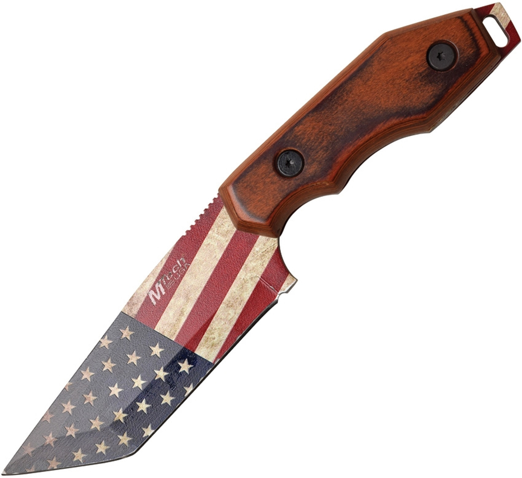 American Flag Fixed Blade