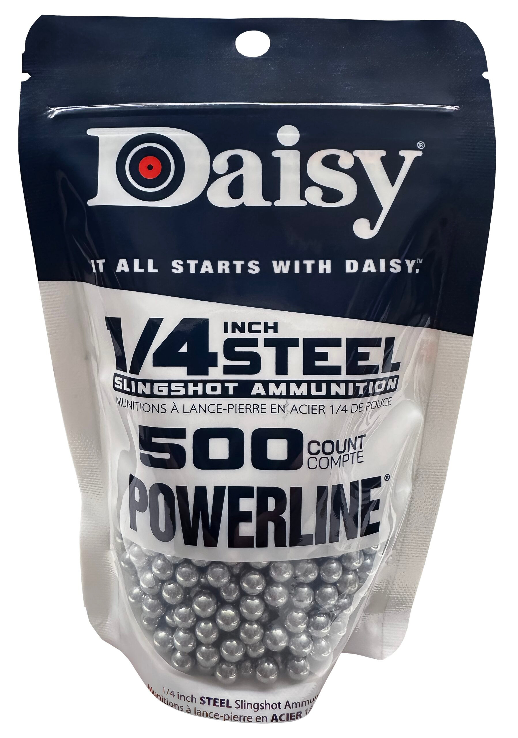 Daisy Steel Slingshot Ammo .25in