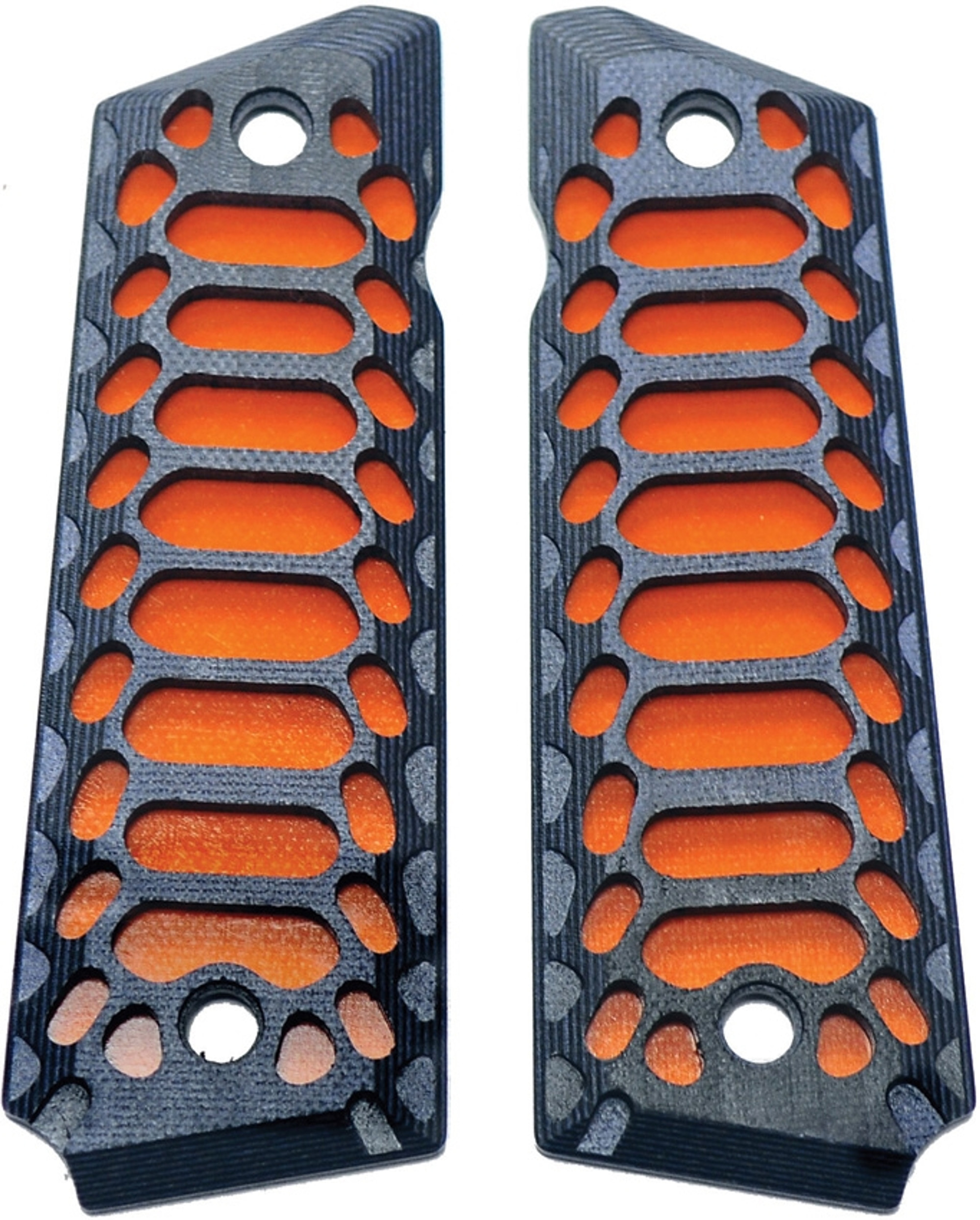 1911 Grips Blue/Black/Orange