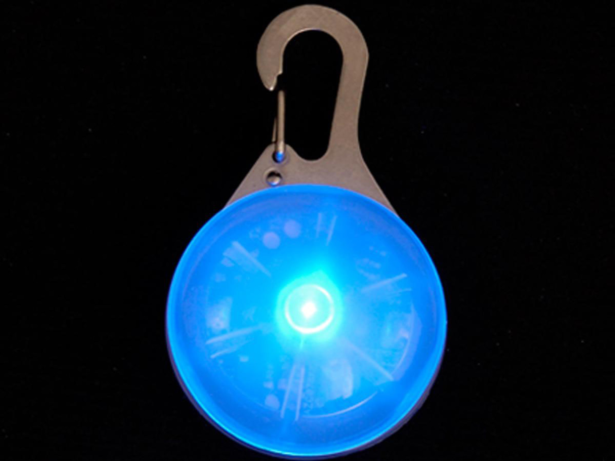 Nite Ize SpotLit LED Collar Light (Color: Clear w/ Blue LED)