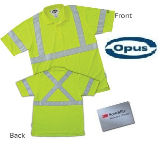 Opus SG101 Short Sleeve Safety Golf-Shirt