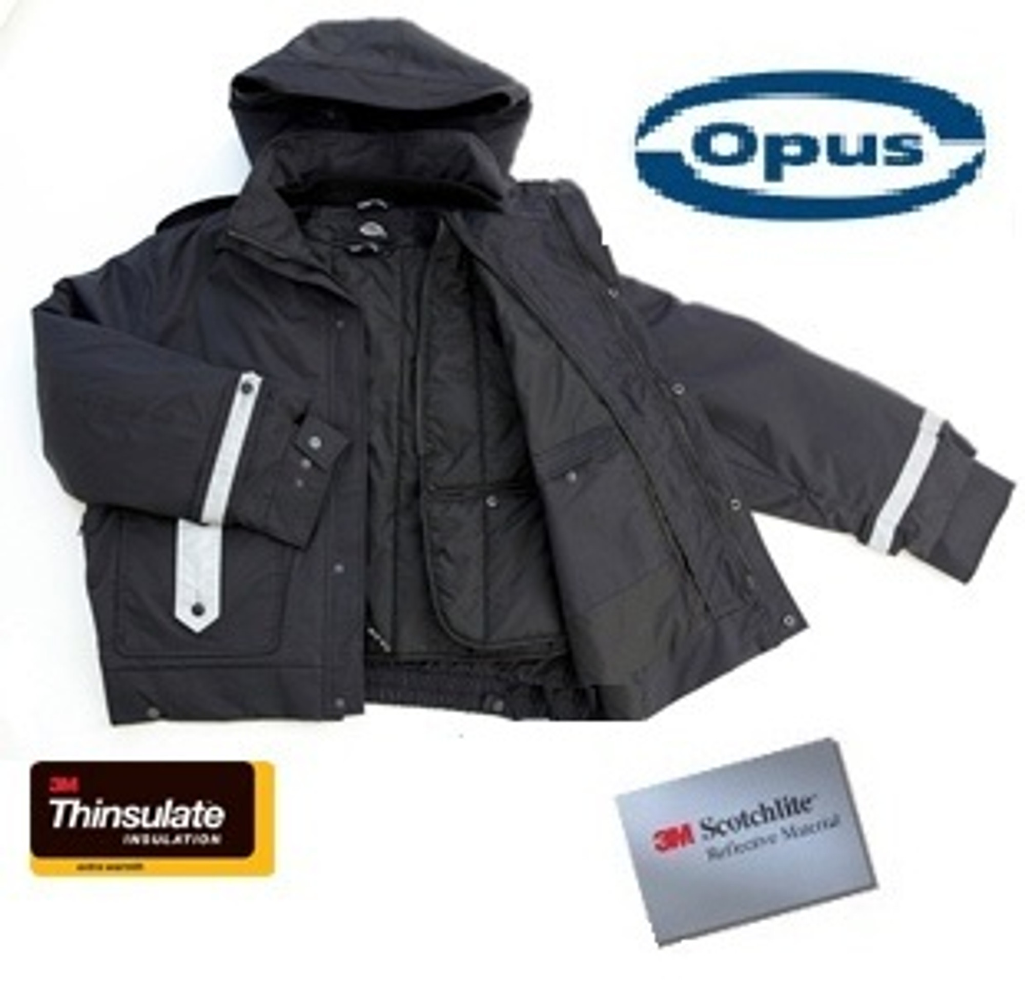 Opus PJ901 Safety Rain Bomber Jacket