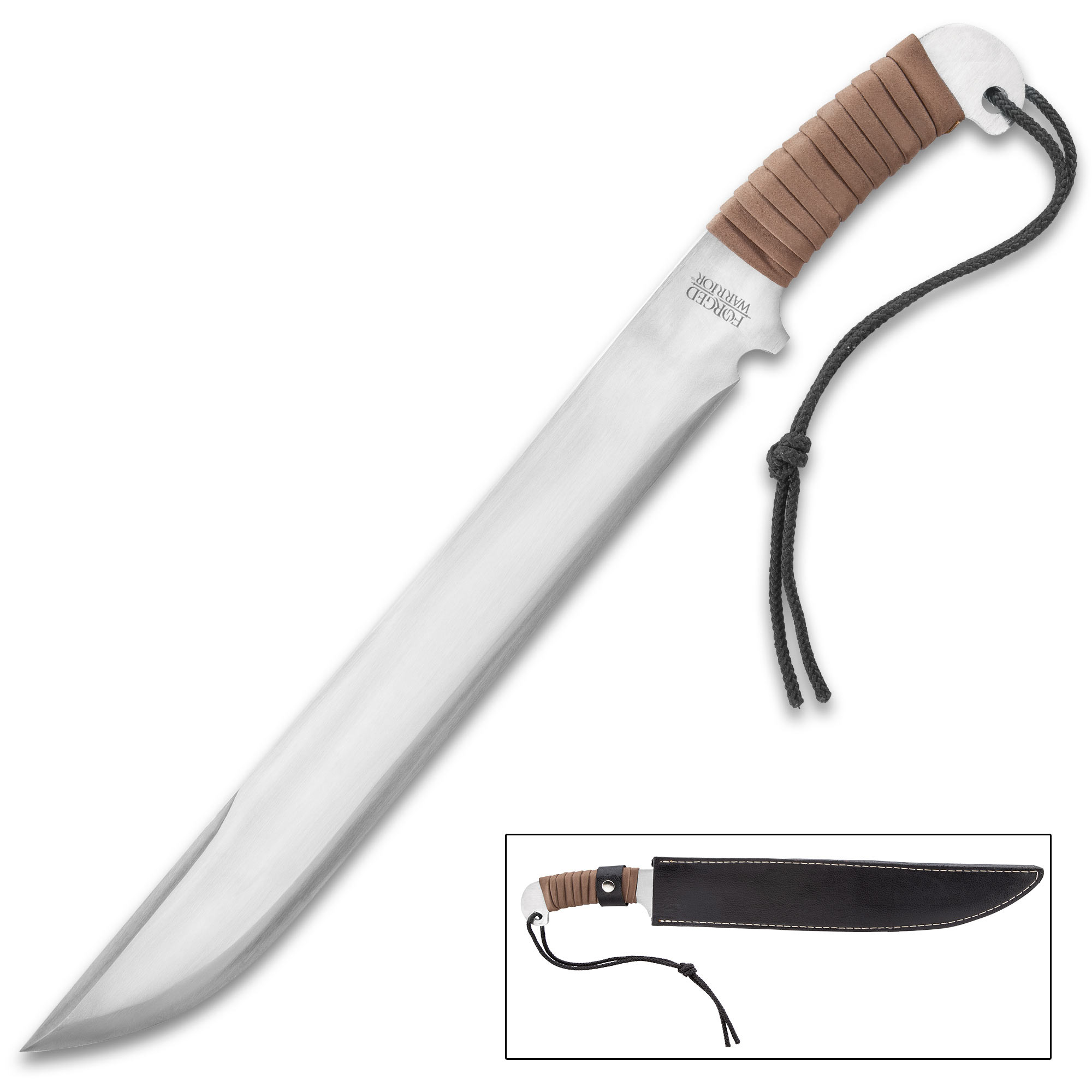 Forged Warrior Short Sword w/Sheath