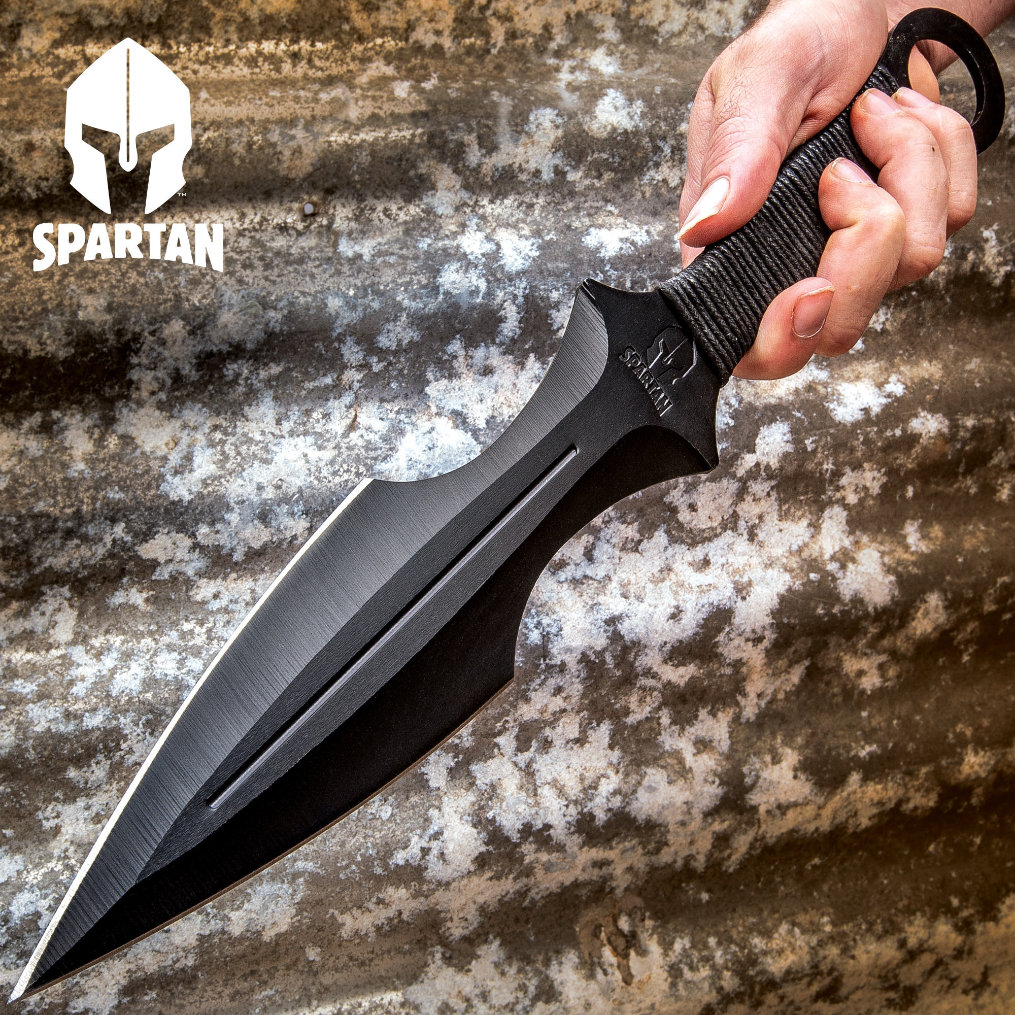 Super Spartan Throwing Dagger w/Nylon Sheath