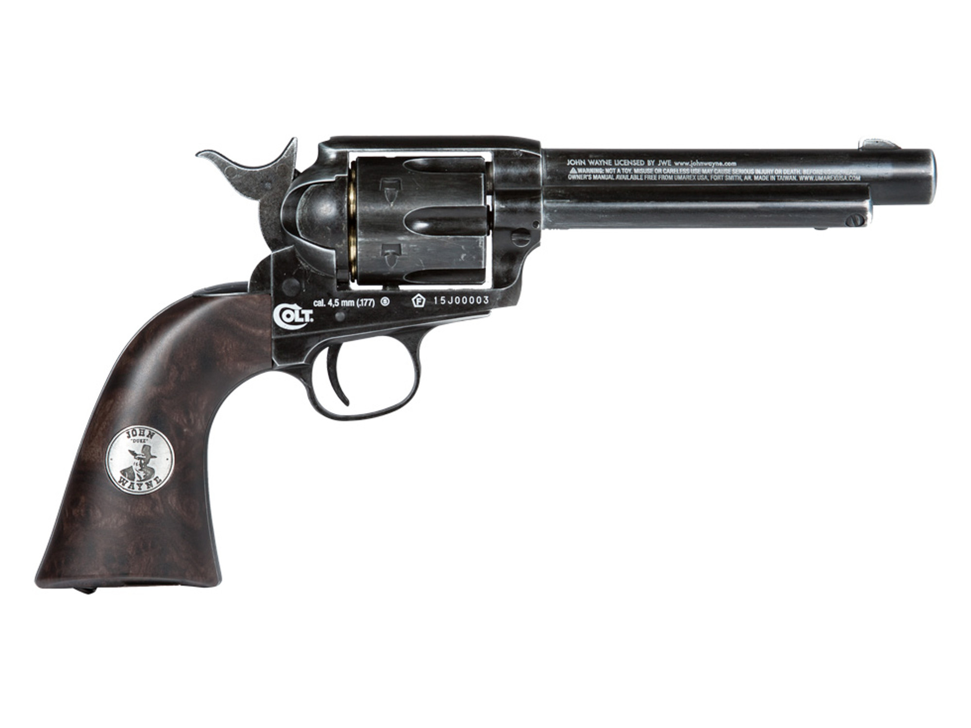 Duke Colt CO2 BB Revolver - Weathered