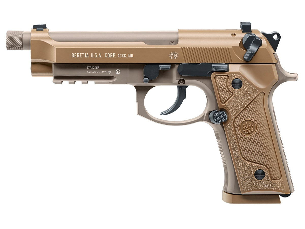 Beretta M9A3 Full Auto .177 CO2 Air Pistol - FDE - Hero Outdoors