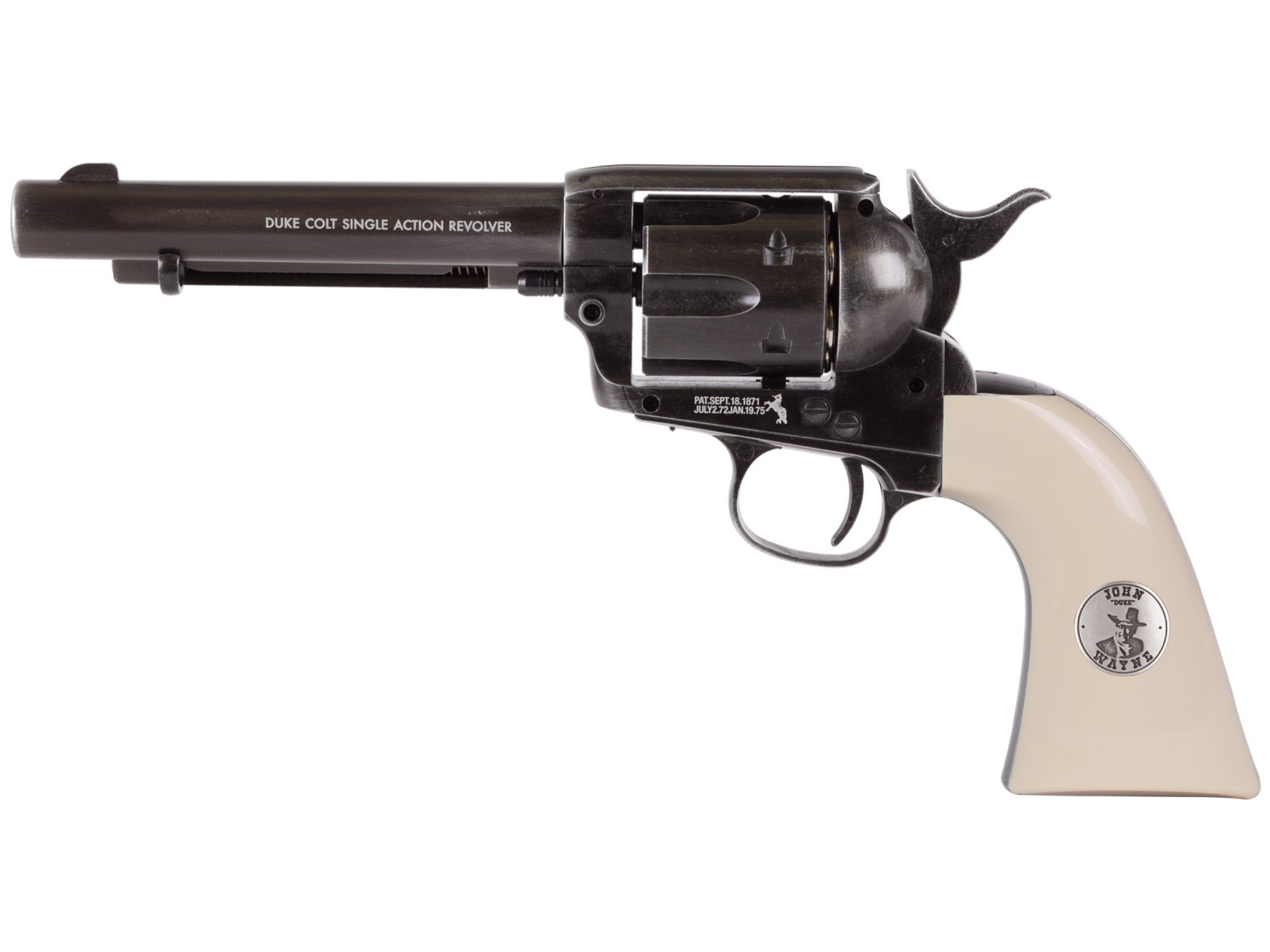 Duke Shootist CO2 Weathered Pellet Revolver - Limited Edition