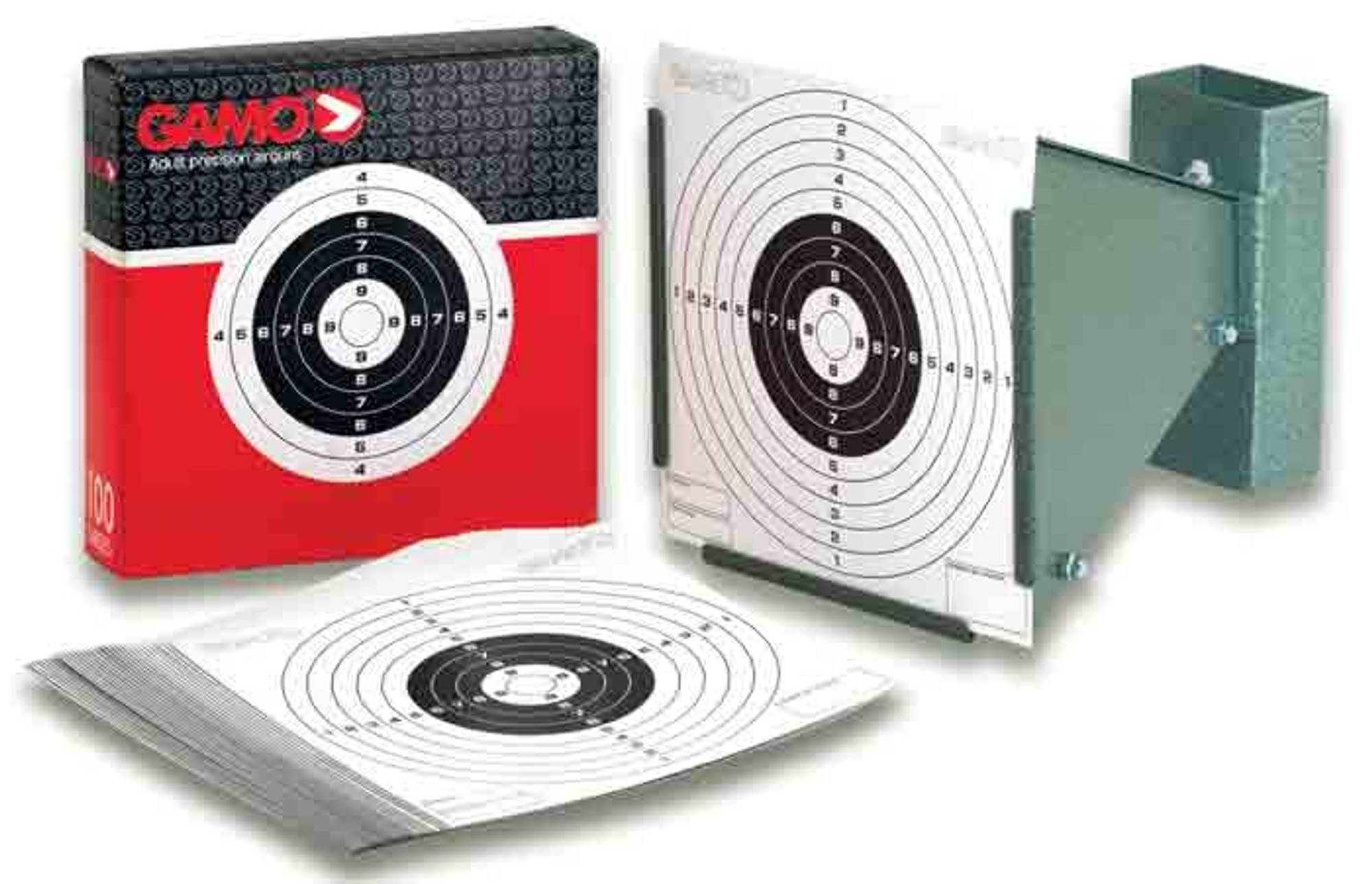 Gamo Cone Pellet Trap, Collapsible w/100 Paper Targets