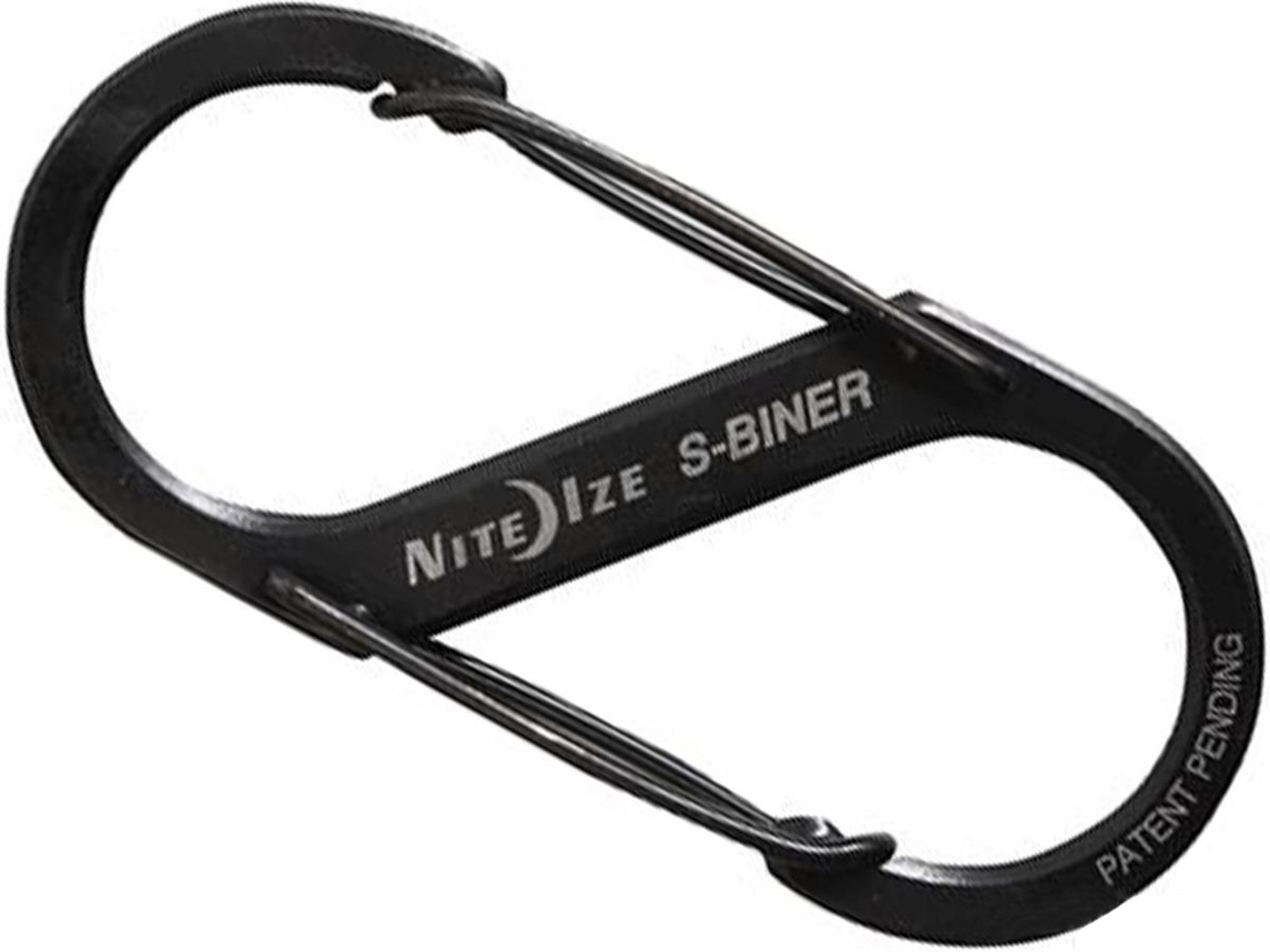 Nite Ize S-Biner Stainless Steel Dual Carabiner (Size: #2 / Black)