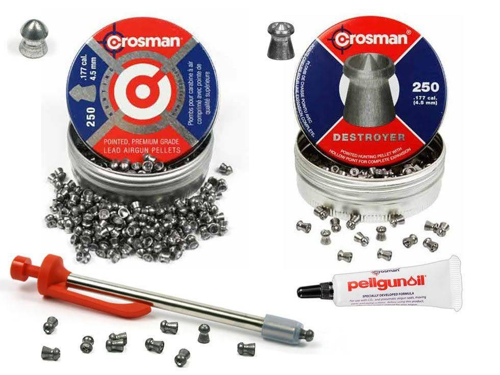 Crosman Hunting Pellet Kit, .177 Caliber