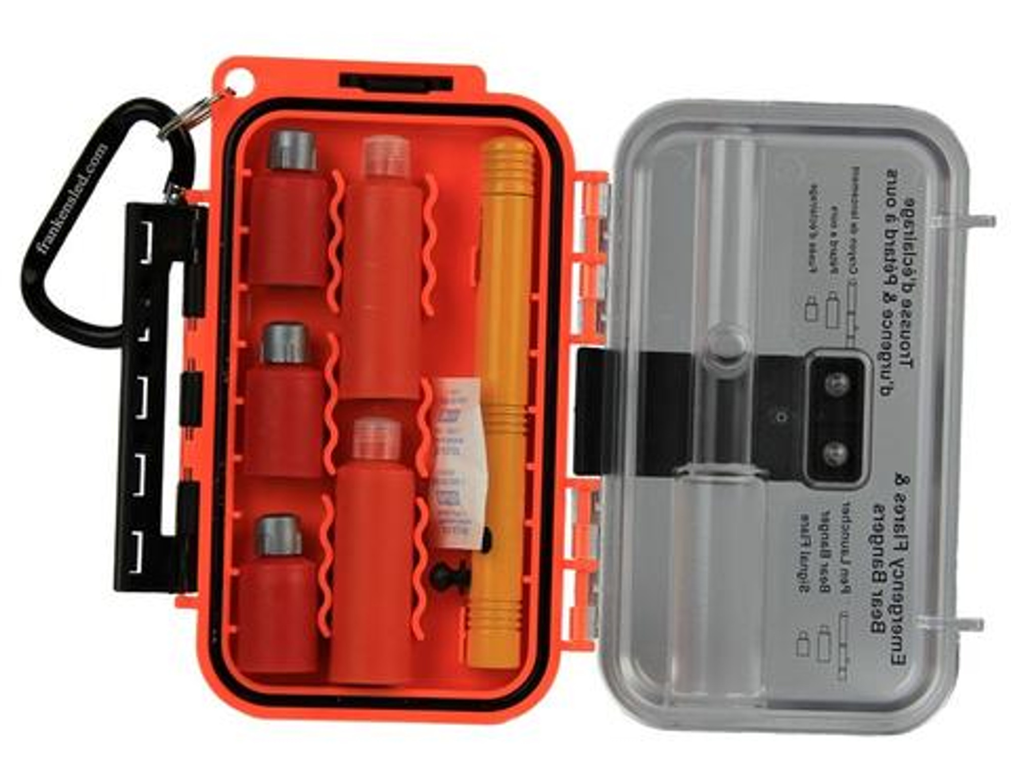 Tru Flare Waterproof Flare/Bear Banger Case w/ bangers, flares & launcher