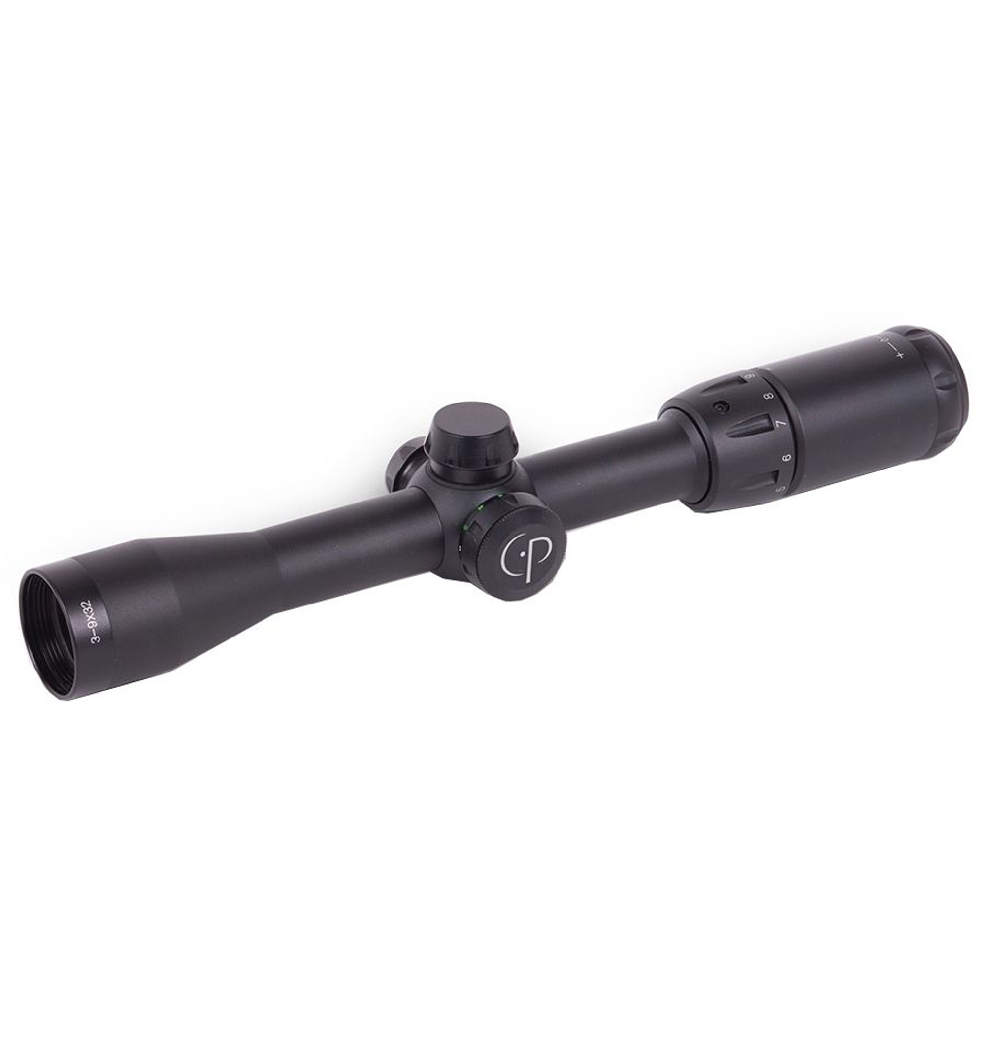 CenterPoint Rifle Scope 3-9x32mm - Mil-Dot w/Illumination, Dovetail Rings