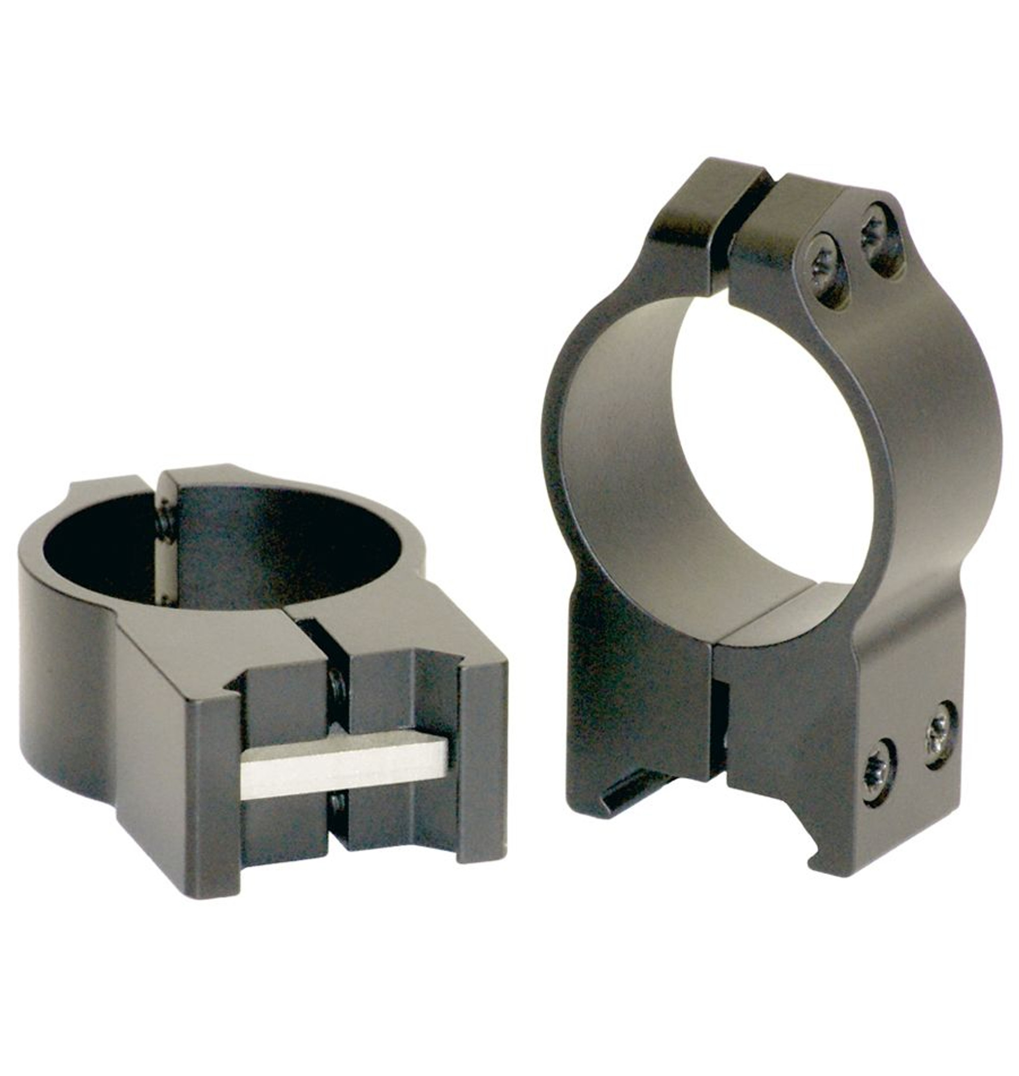 Warne 30mm Fixed Black Gloss High .525" Rings