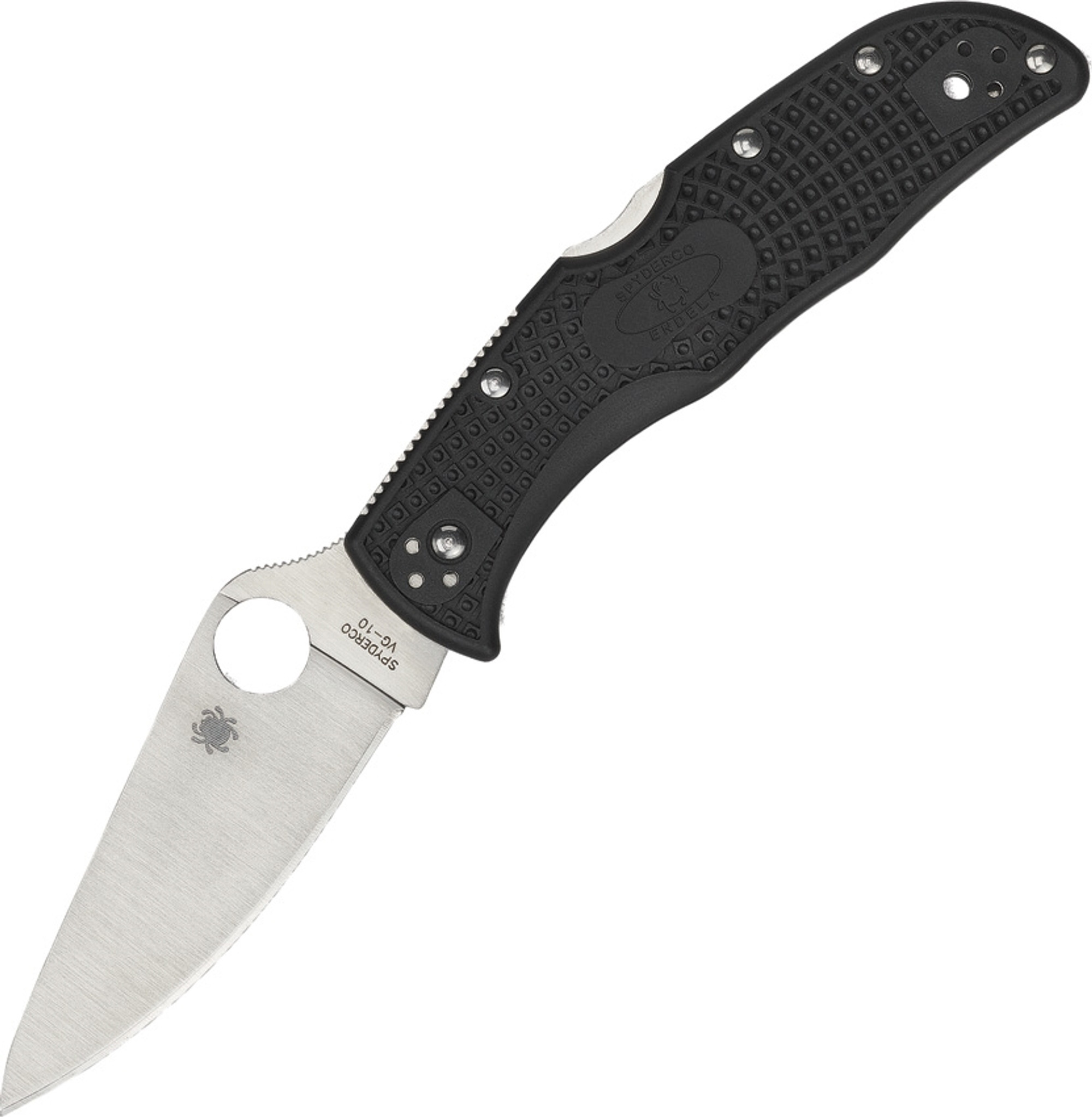 Spyderco Endela Folding Knife VG10 FRN Black