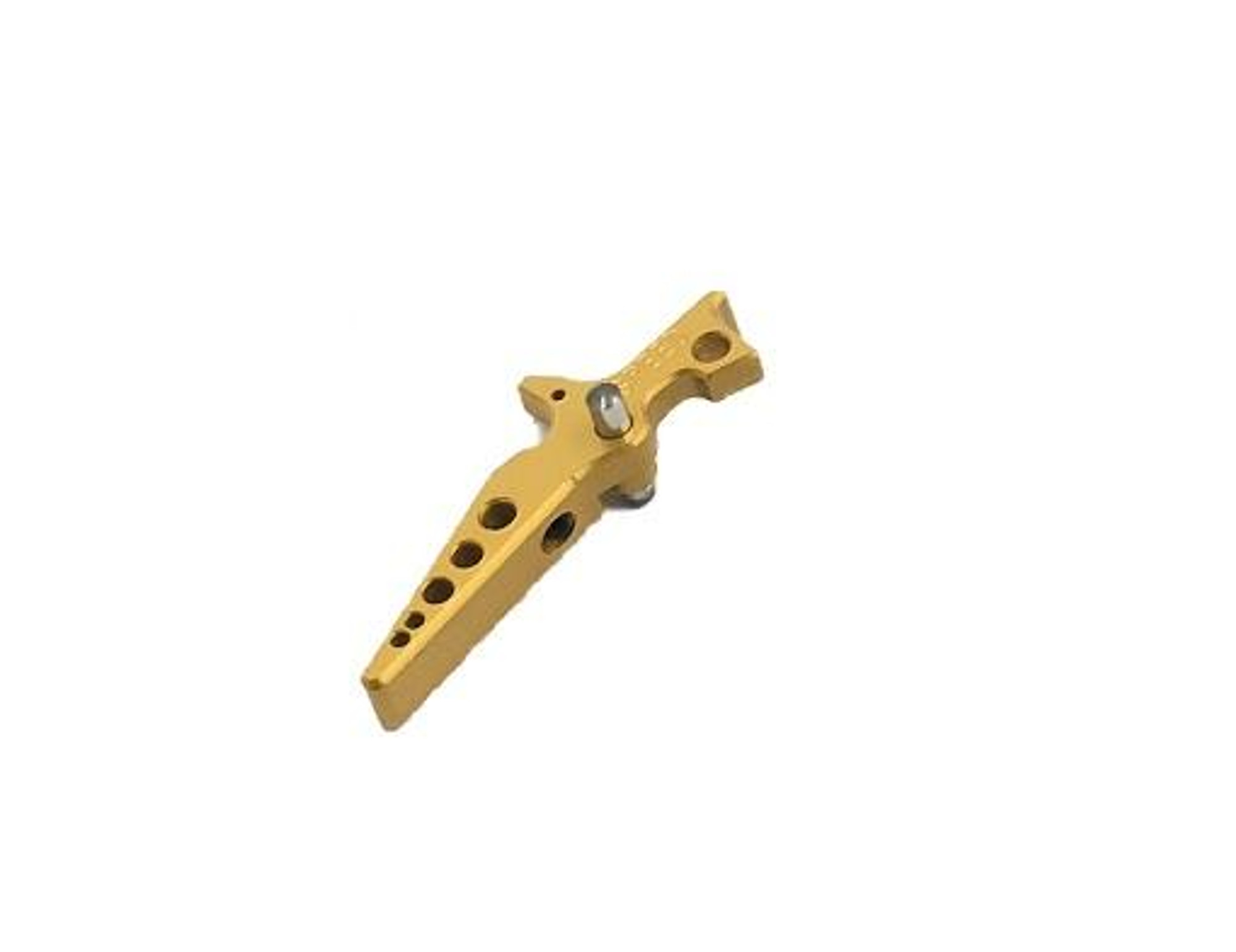 Speed Airsoft HPA M4 Standard Tunable Blade Trigger - Gold