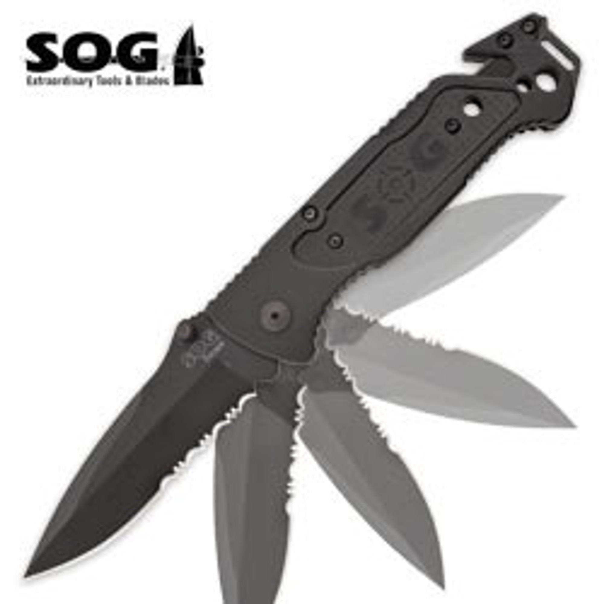 SOG Escape Bead Blasted Black