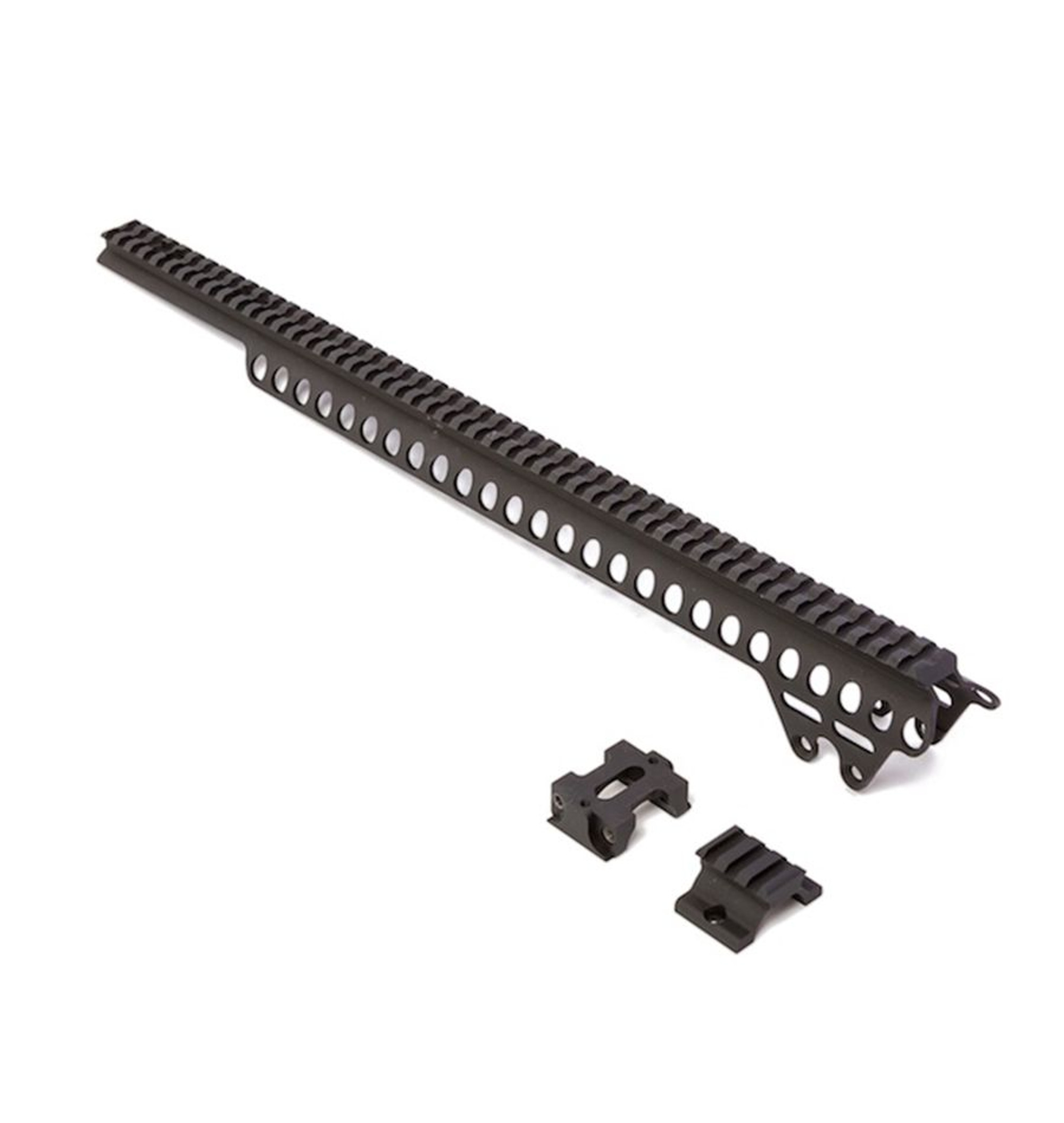 AR15 United Defense Brass Catcher Picatinny Rail Attachment-Black