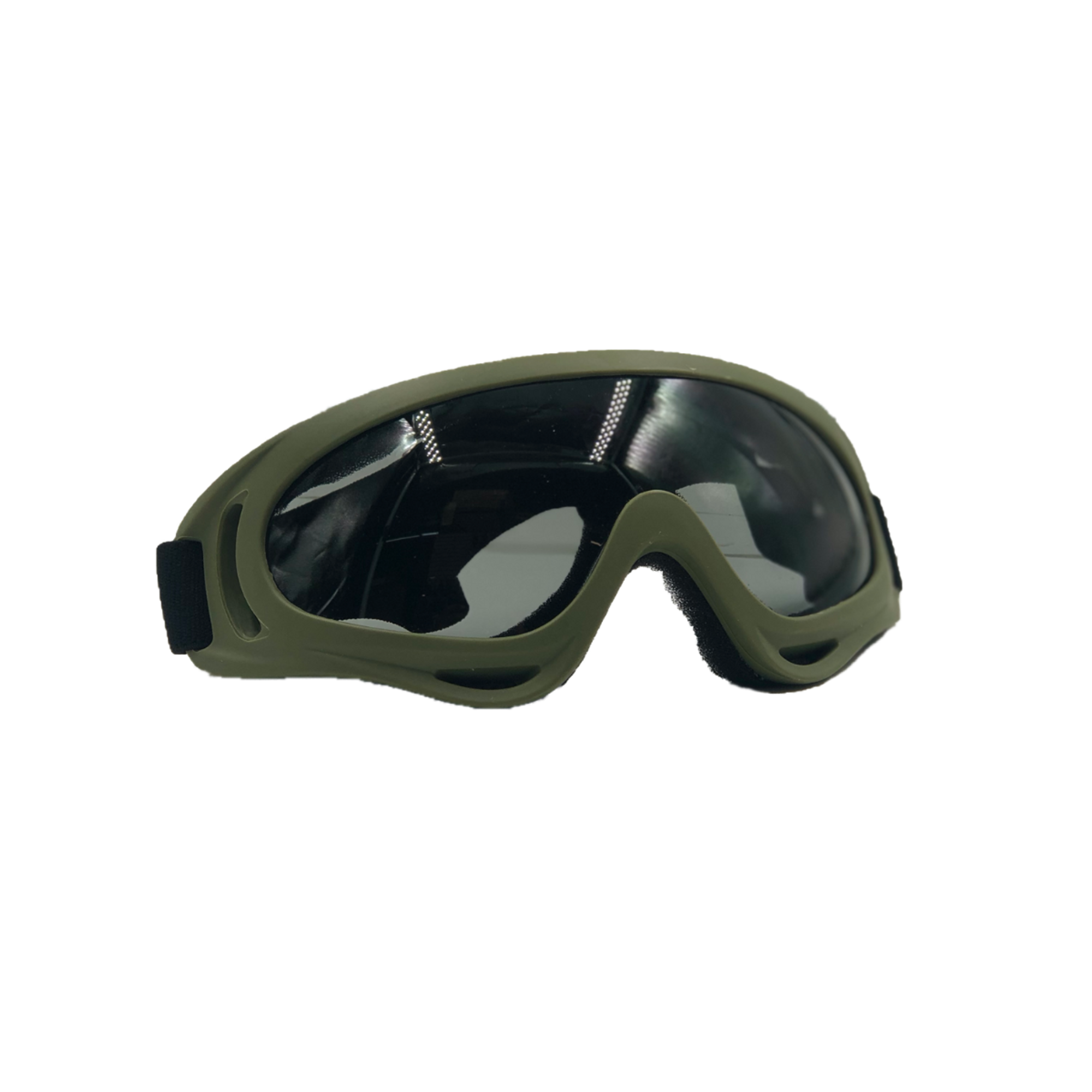 Bravo Airsoft Tactical Goggles V2 OD Frame/Black Lens
