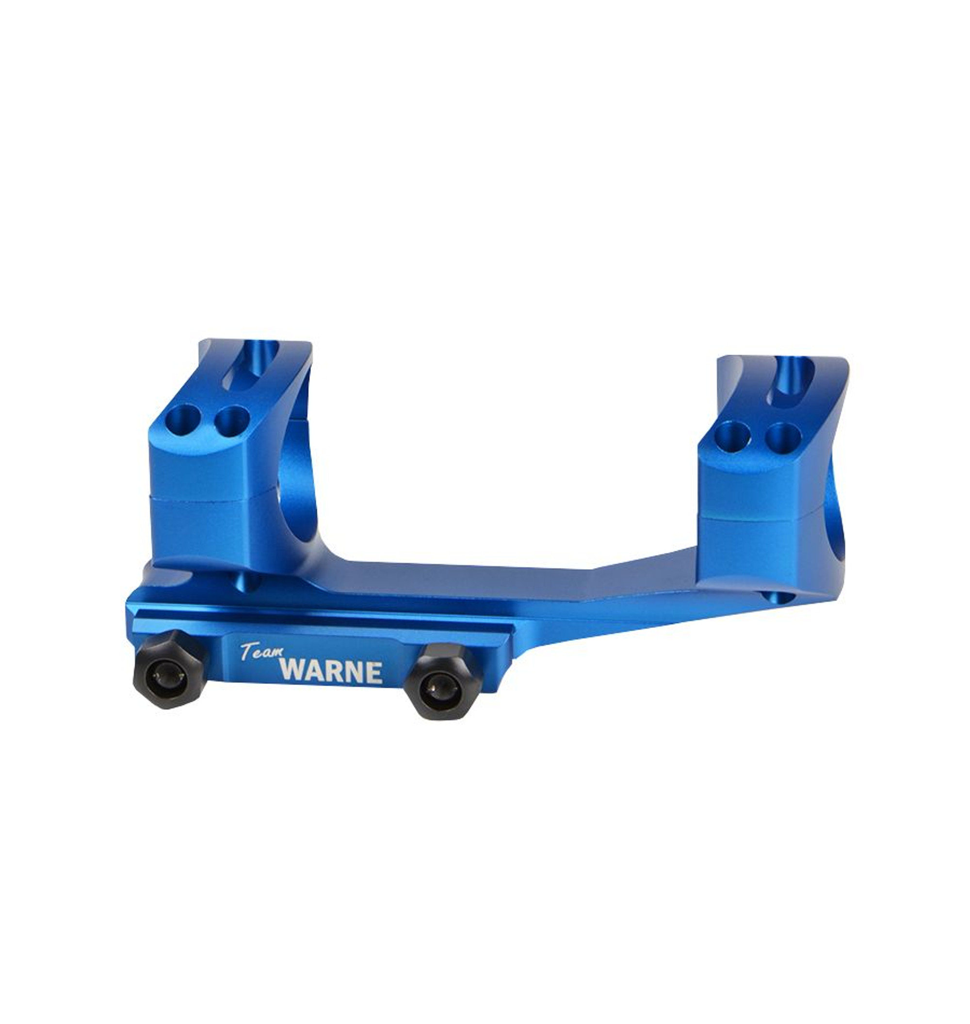 Warne Gen 2 Extended Skeletonized 1 inch MSR Mount - Blue