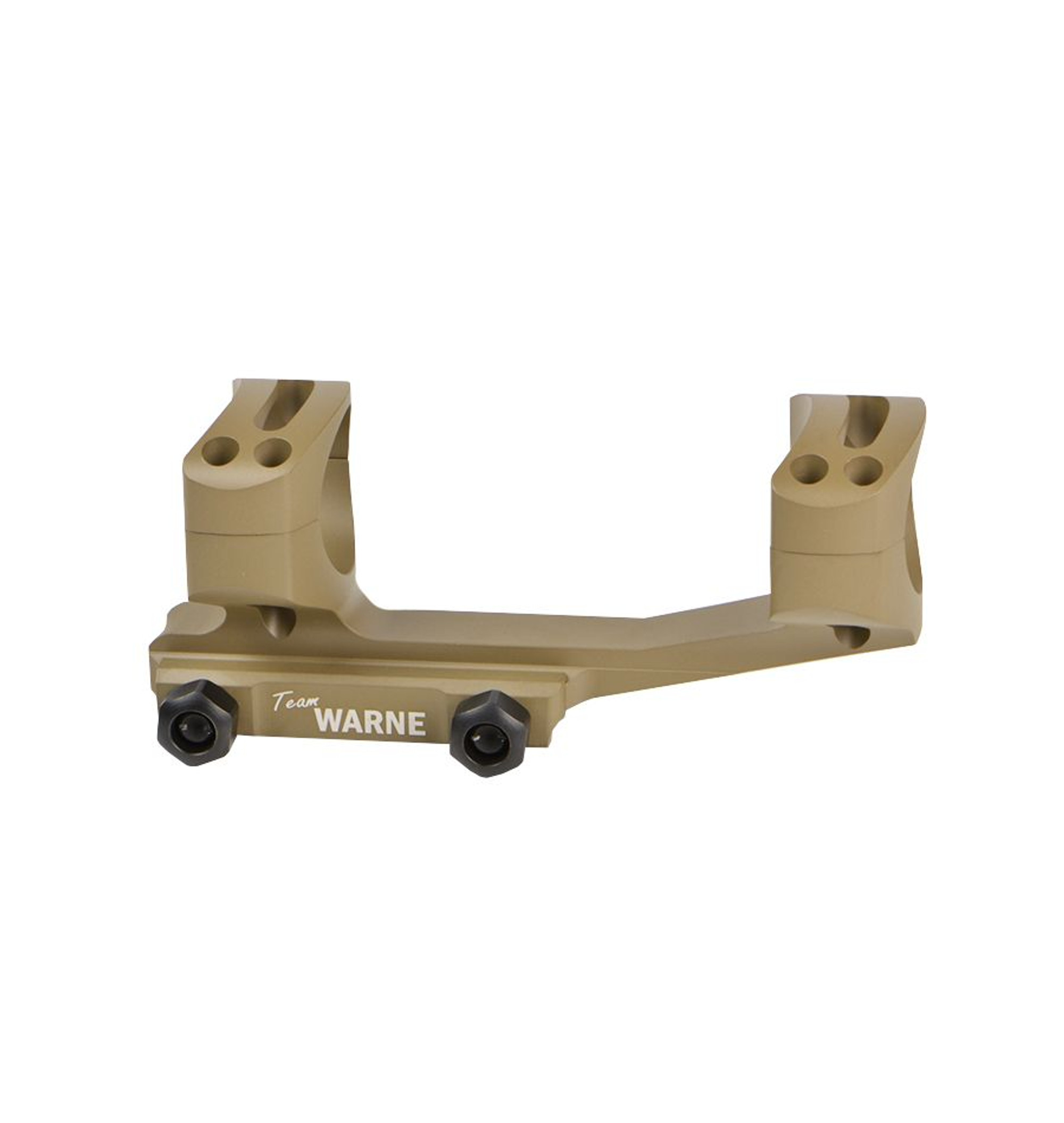 Warne Gen 2 Extended Skeletonized 1 inch MSR Mount - Dark Earth