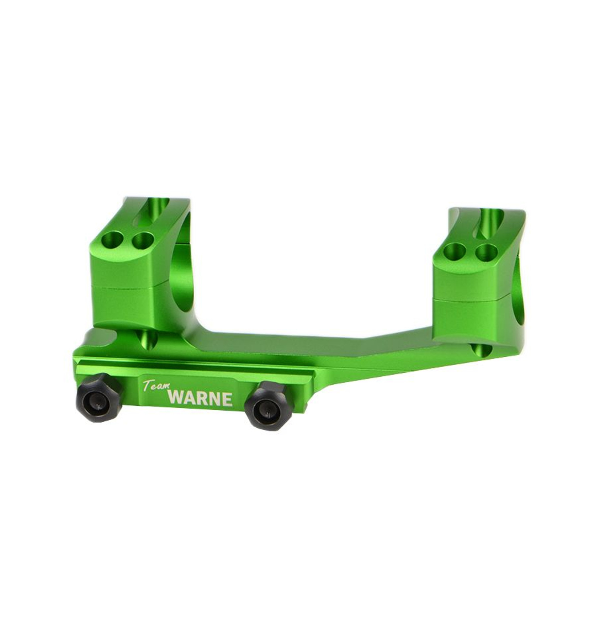 Warne Gen 2 Extended Skeletonized 1 inch MSR Mount - Zombie Green