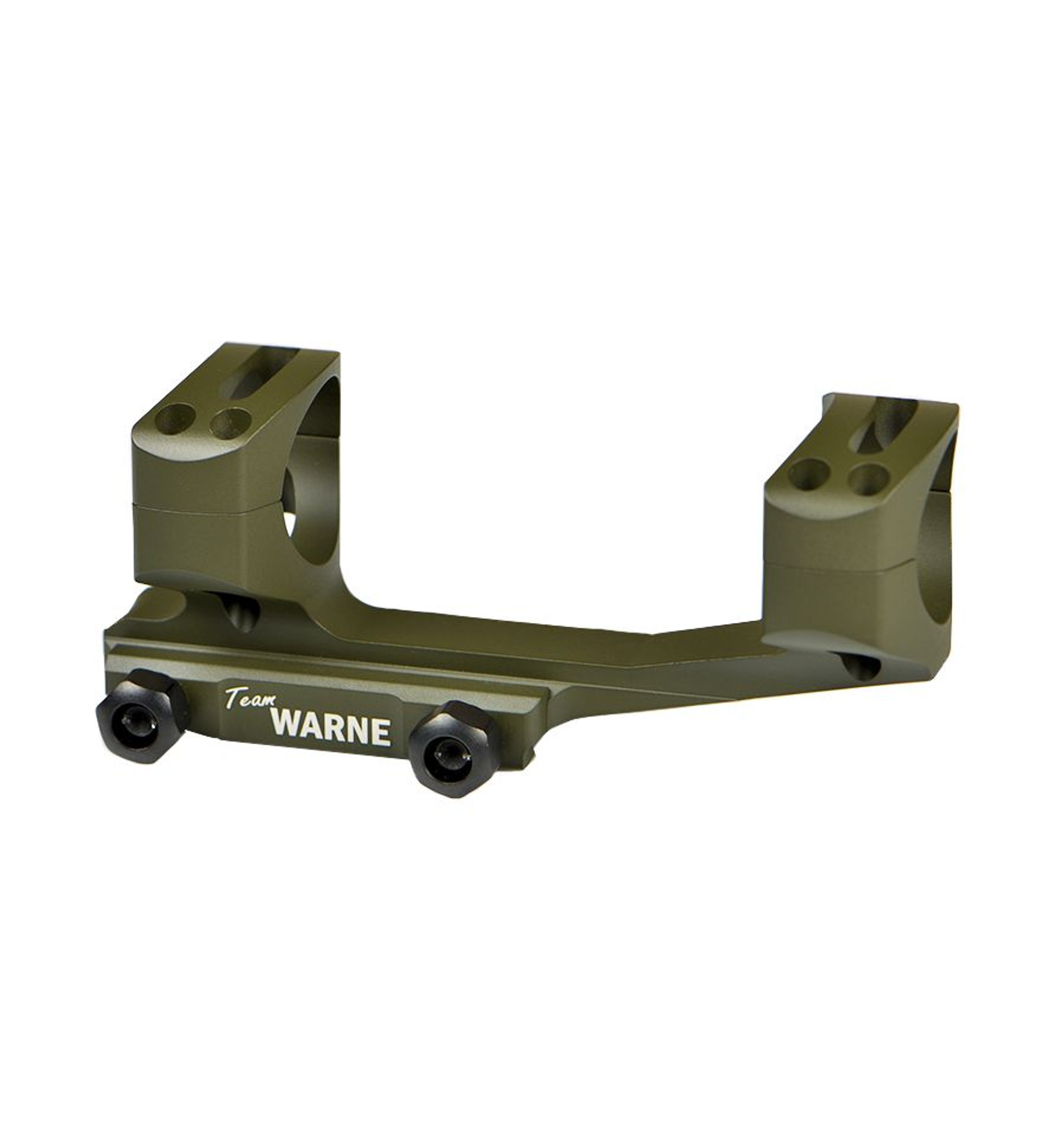Warne Gen 2 Extended Skeletonized 30mm MSR Mount - Mil-Spec OD Green
