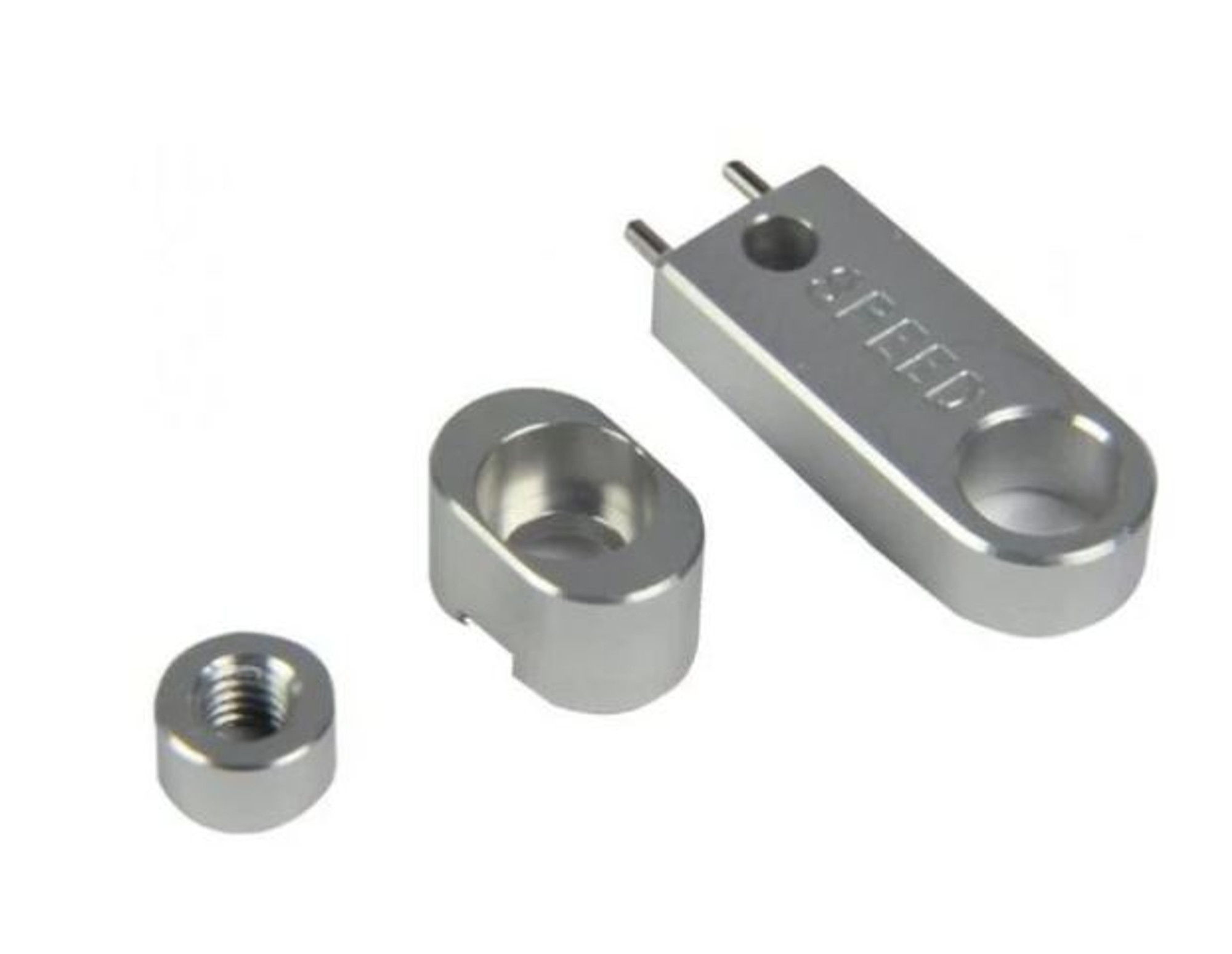 Speed Airsoft M4/M16 AEG Magazine Button with Pin Tool - Silver