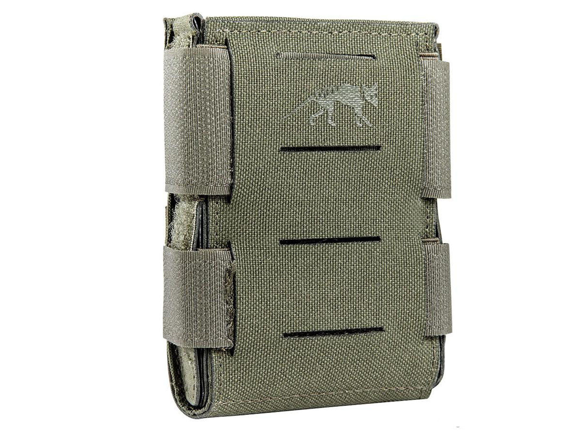 Tasmanian Tiger Low-Profile Laser Cut Rifle Magazine Pouch (Color: OD Green)