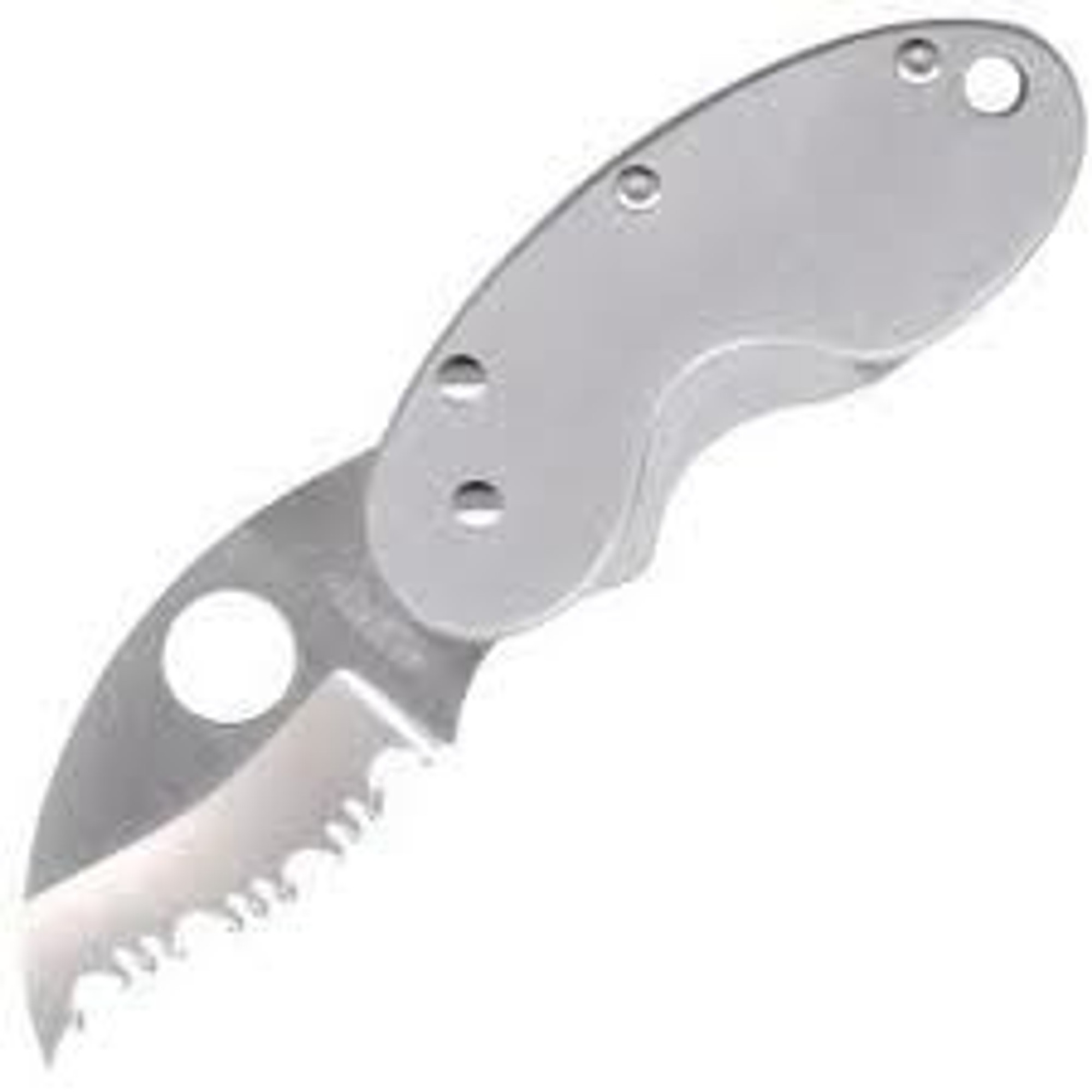 Spyderco Cricket Stainless Steel Spyder Edge Folding Knife