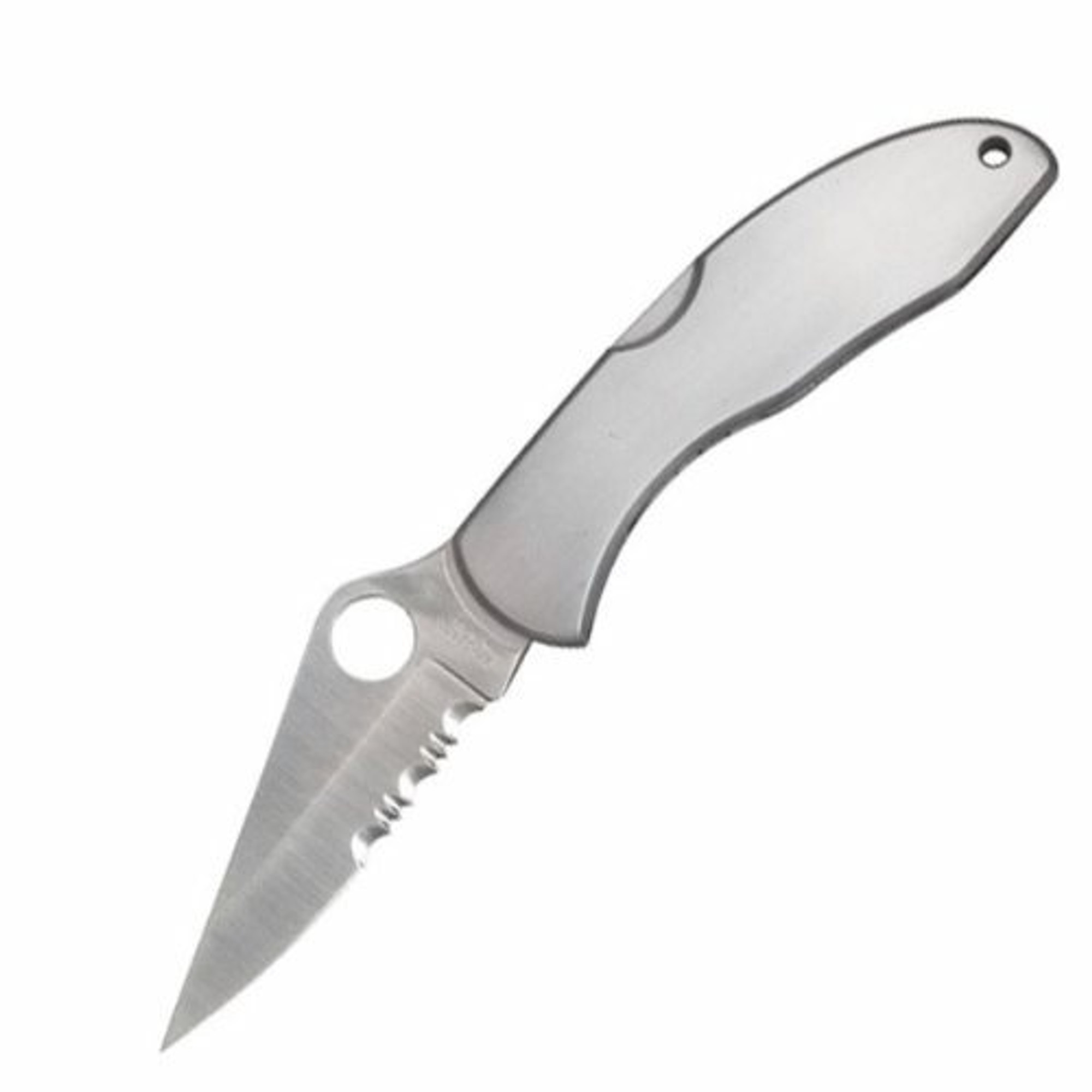 Spyderco Delica 4 SS Combo Edge Folding Knife