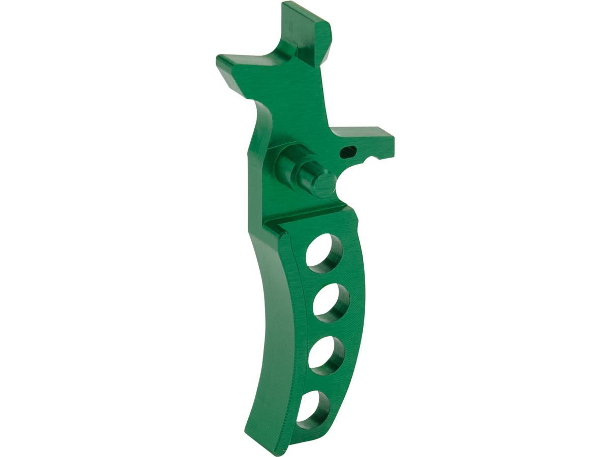Retro Arms CNC Machined Aluminum Trigger for M4 / M16 Series AEG Rifles (Color: Green / Style D)