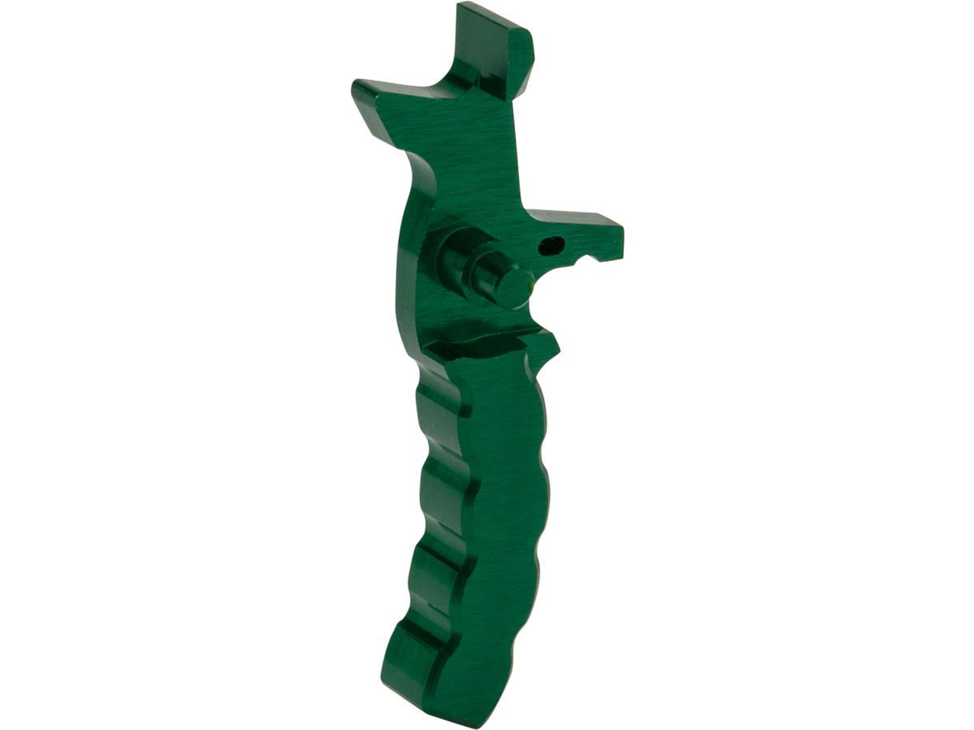 Retro Arms CNC Machined Aluminum Trigger for M4 / M16 Series AEG Rifles (Color: Green / Style F)