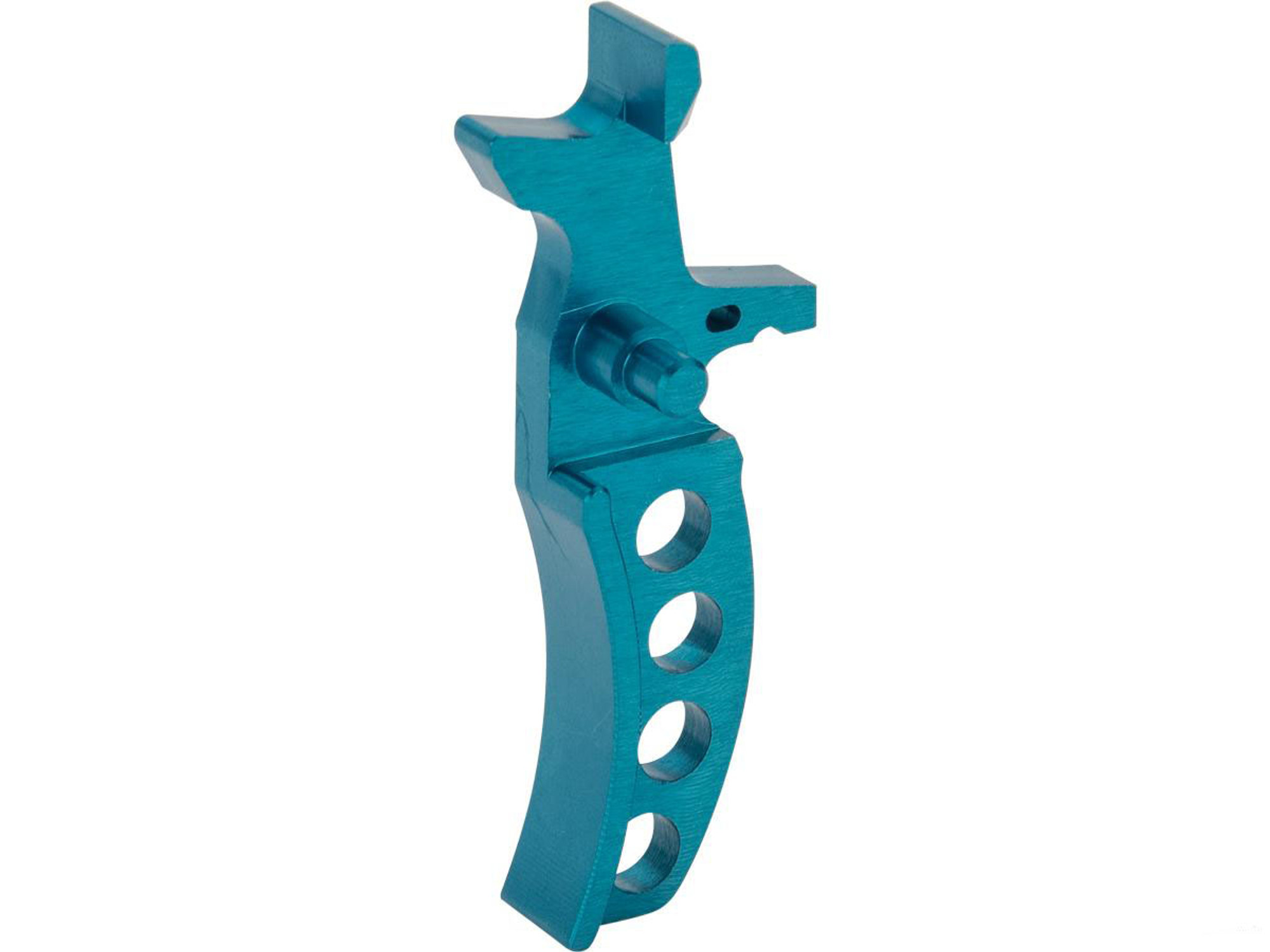 Retro Arms CNC Machined Aluminum Trigger for M4 / M16 Series AEG Rifles (Color: Light Blue / Style D)