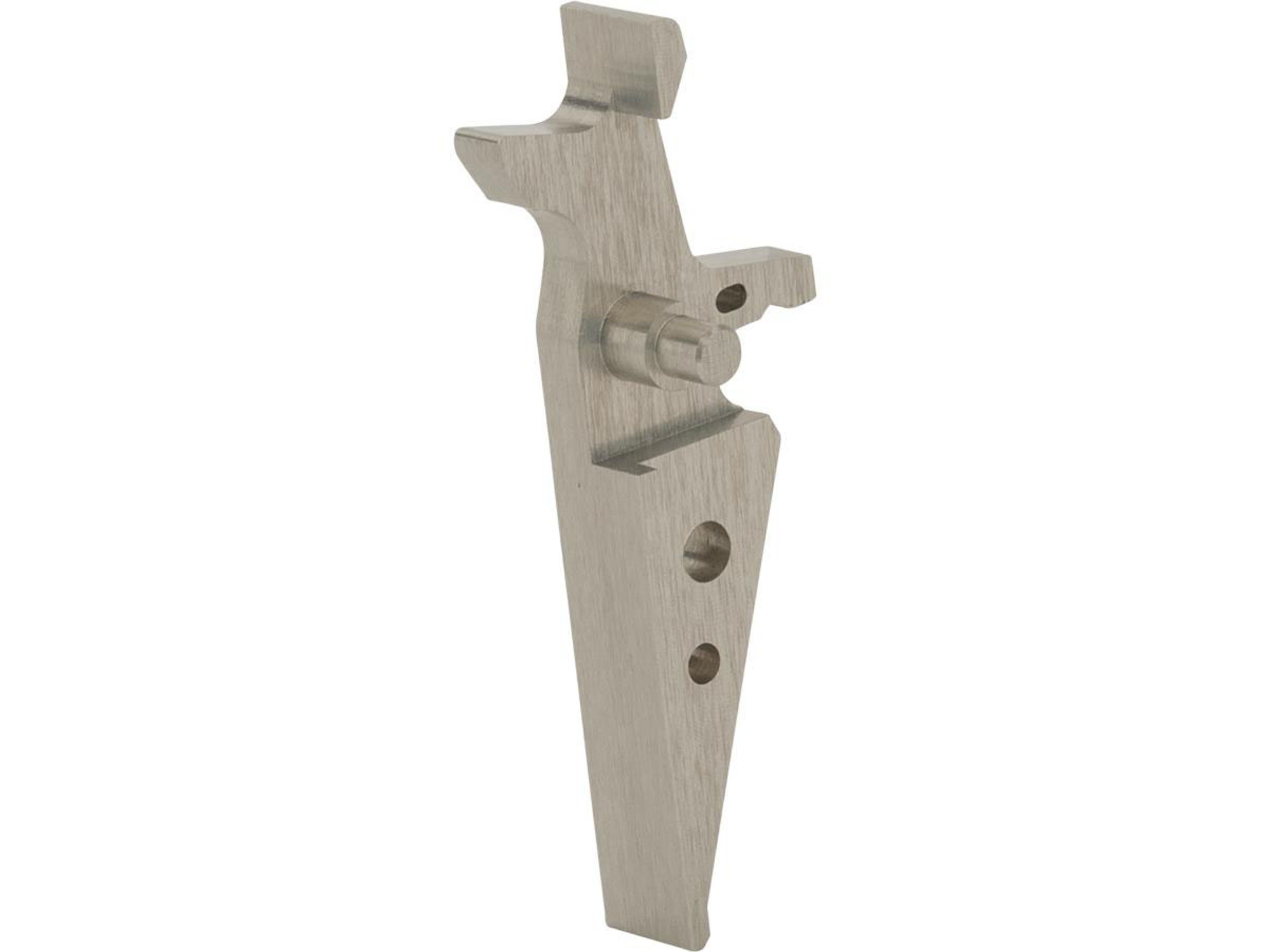 Retro Arms CNC Machined Aluminum Trigger for M4 / M16 Series AEG Rifles (Color: Silver / Style A)