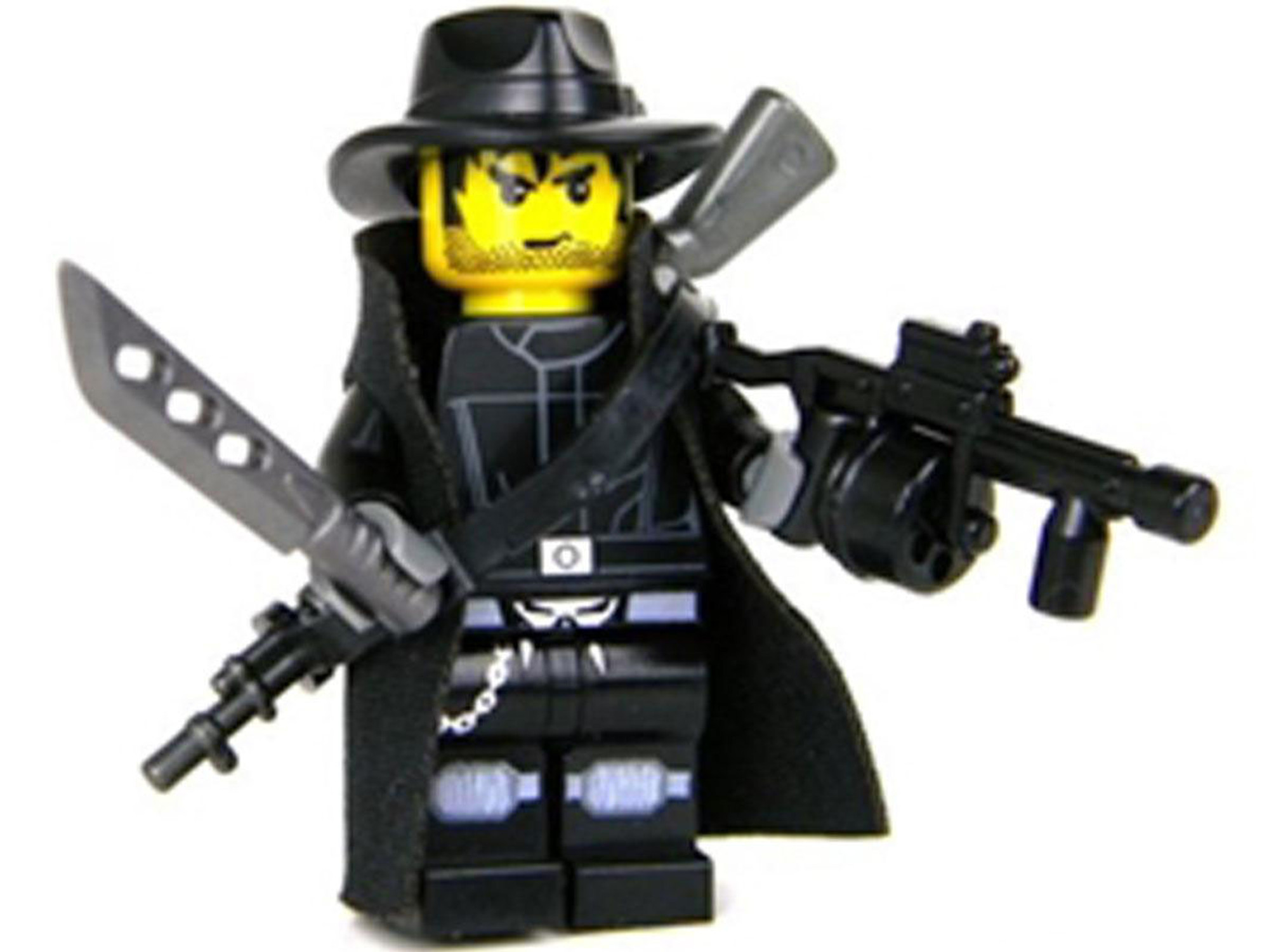 Battle Brick Customs Military Mini-Figure (Model: Apocalyptic Hunter)