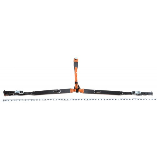 German WW2 Black Leather Y Straps Suspenders Hero Outdoors