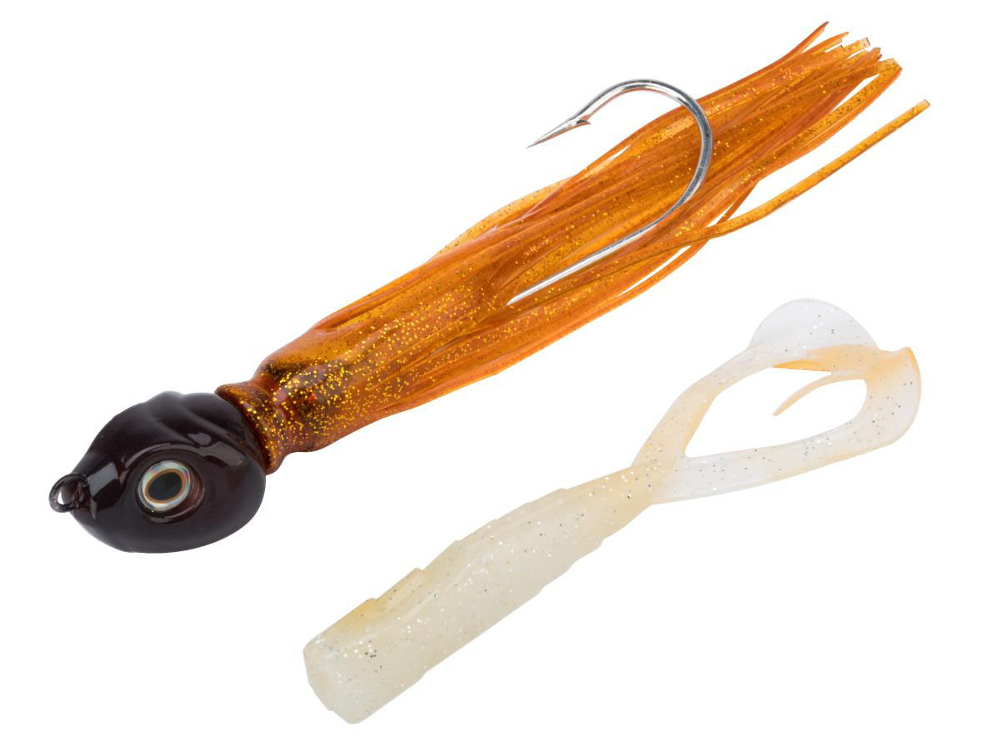 Battle Angler "War Head" Jigging Lure (Color: Brown - Orange / 12oz)