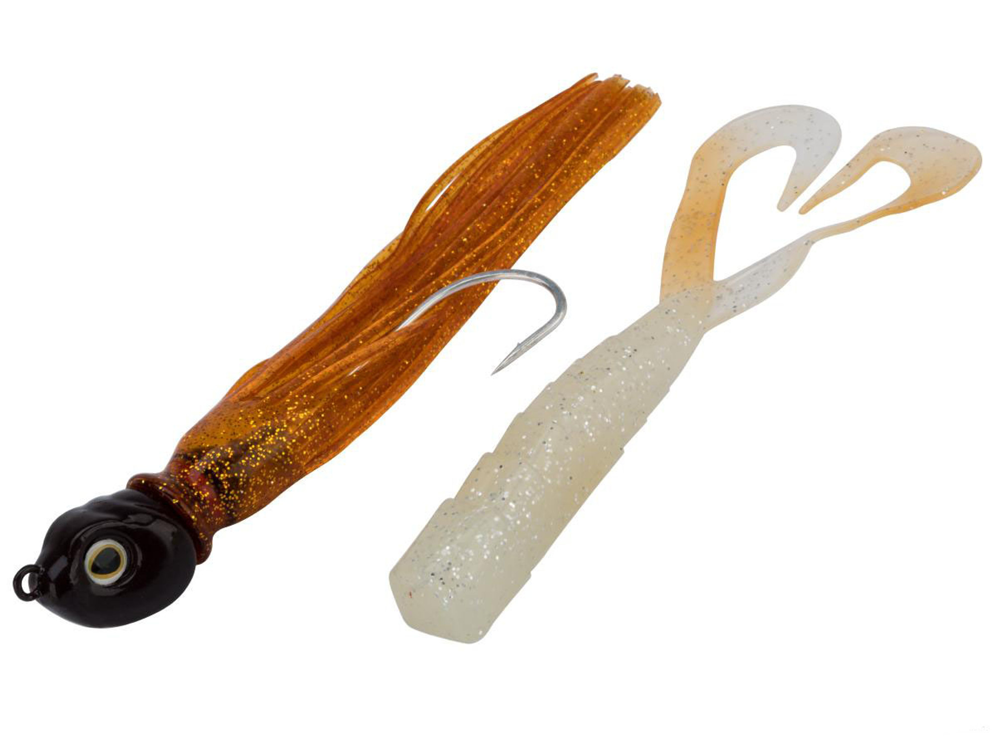 Battle Angler "War Head" Jigging Lure (Color: Brown - Orange / 4oz)