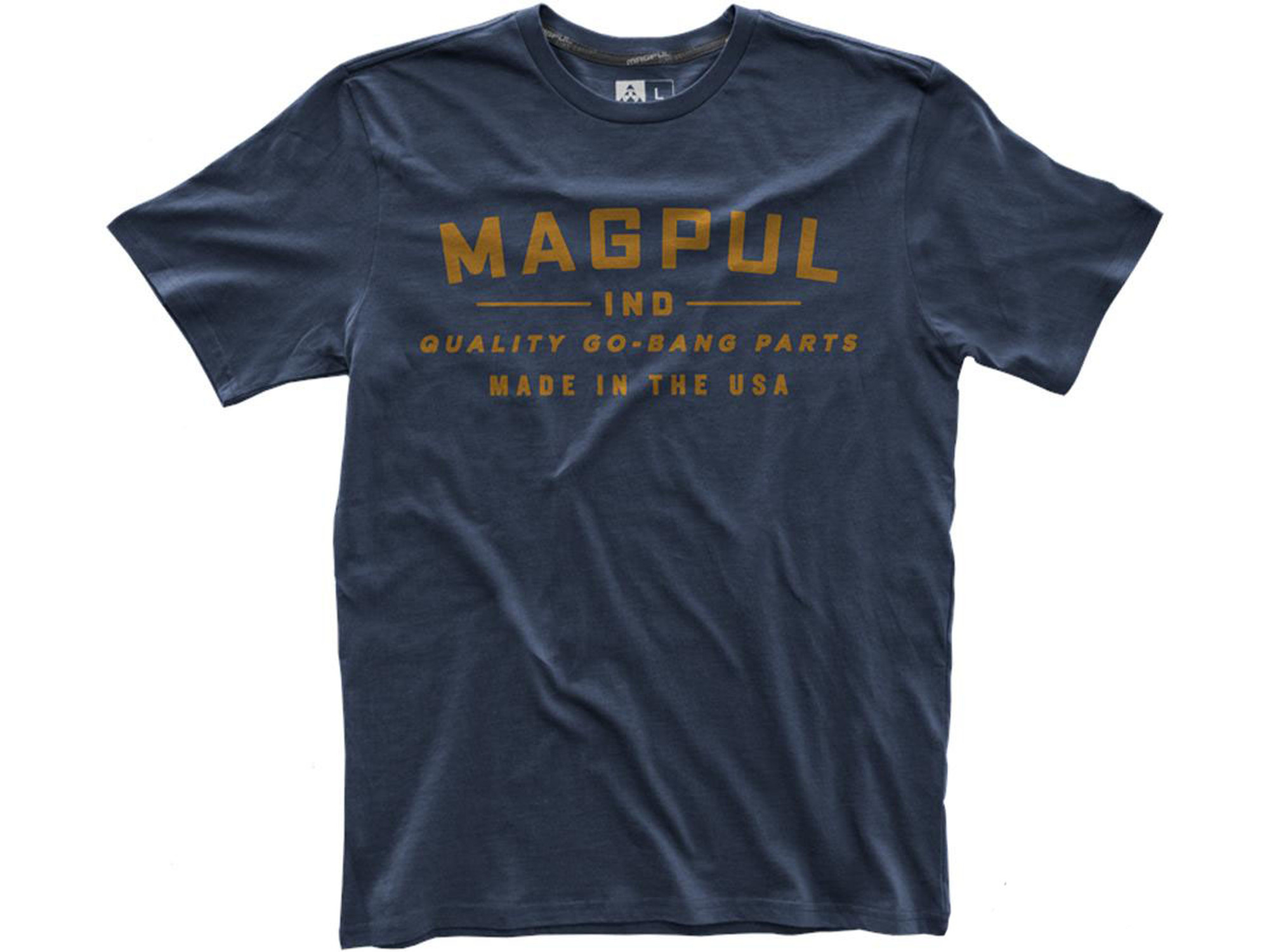 Magpul Fine Cotton "Go Bang" T-Shirt (Size: Navy / Small)