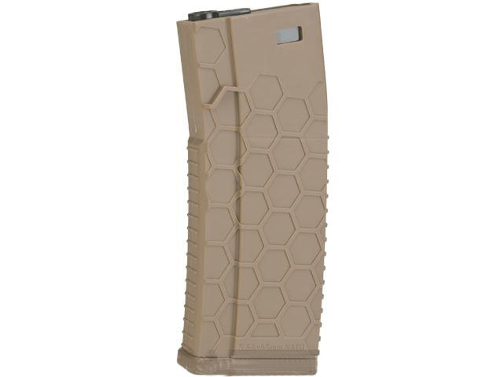 Hexmag Airsoft 120rds Polymer Mid-Cap Magazine for M4 / M16 Series Airsoft AEG Rifles (Color: Flat Dark Earth / Single)