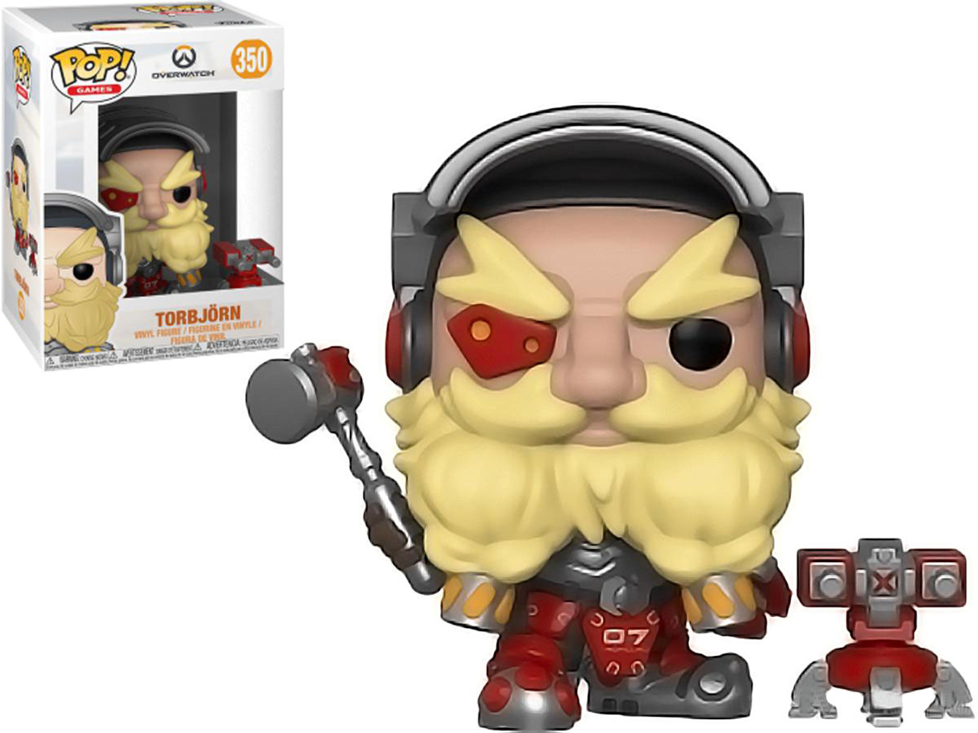 Funko POP! Overwatch Vinyl Figure (Model: Torbjrn)