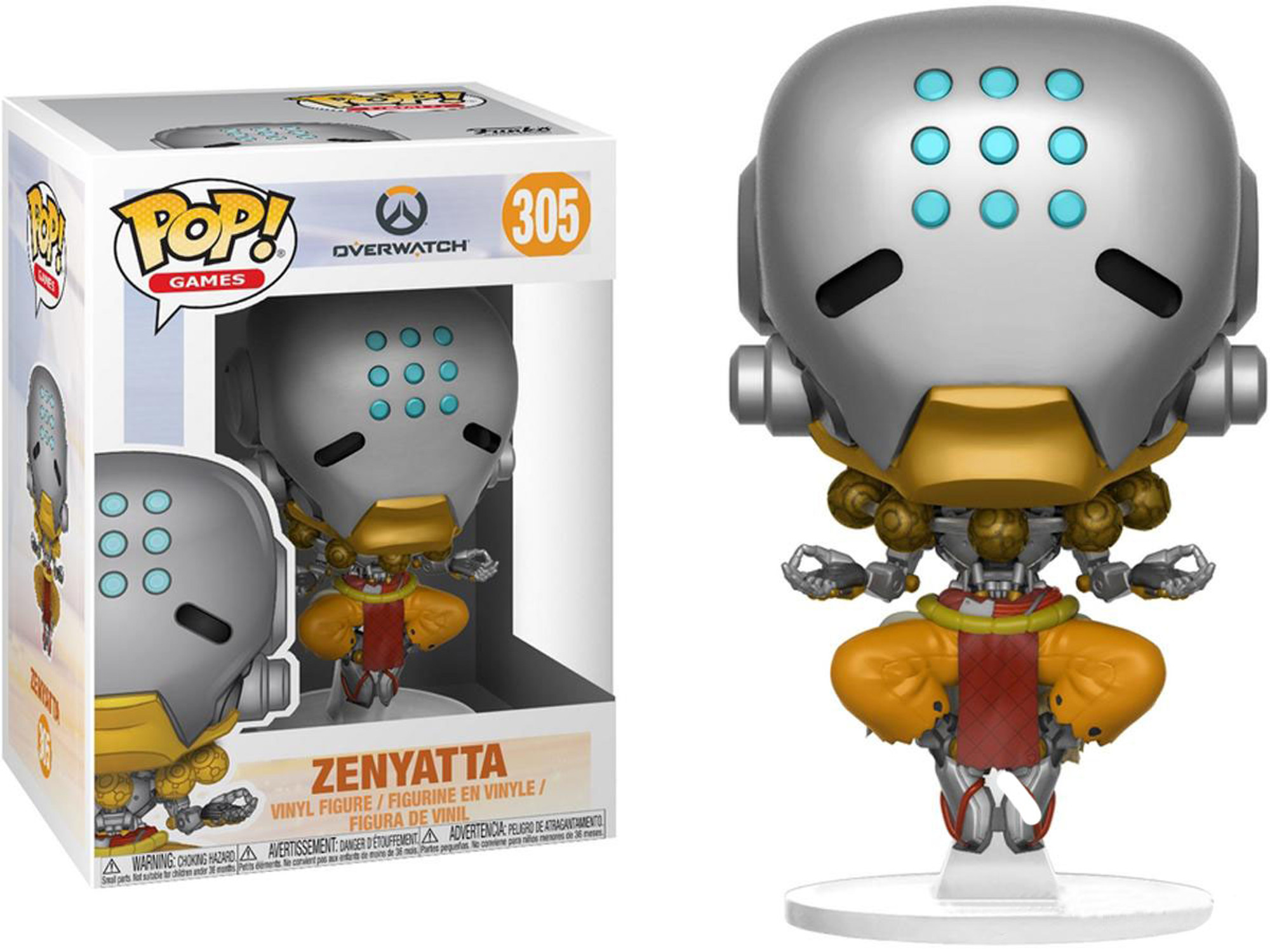 Funko POP! Overwatch Vinyl Figure (Model: Zenyatta)