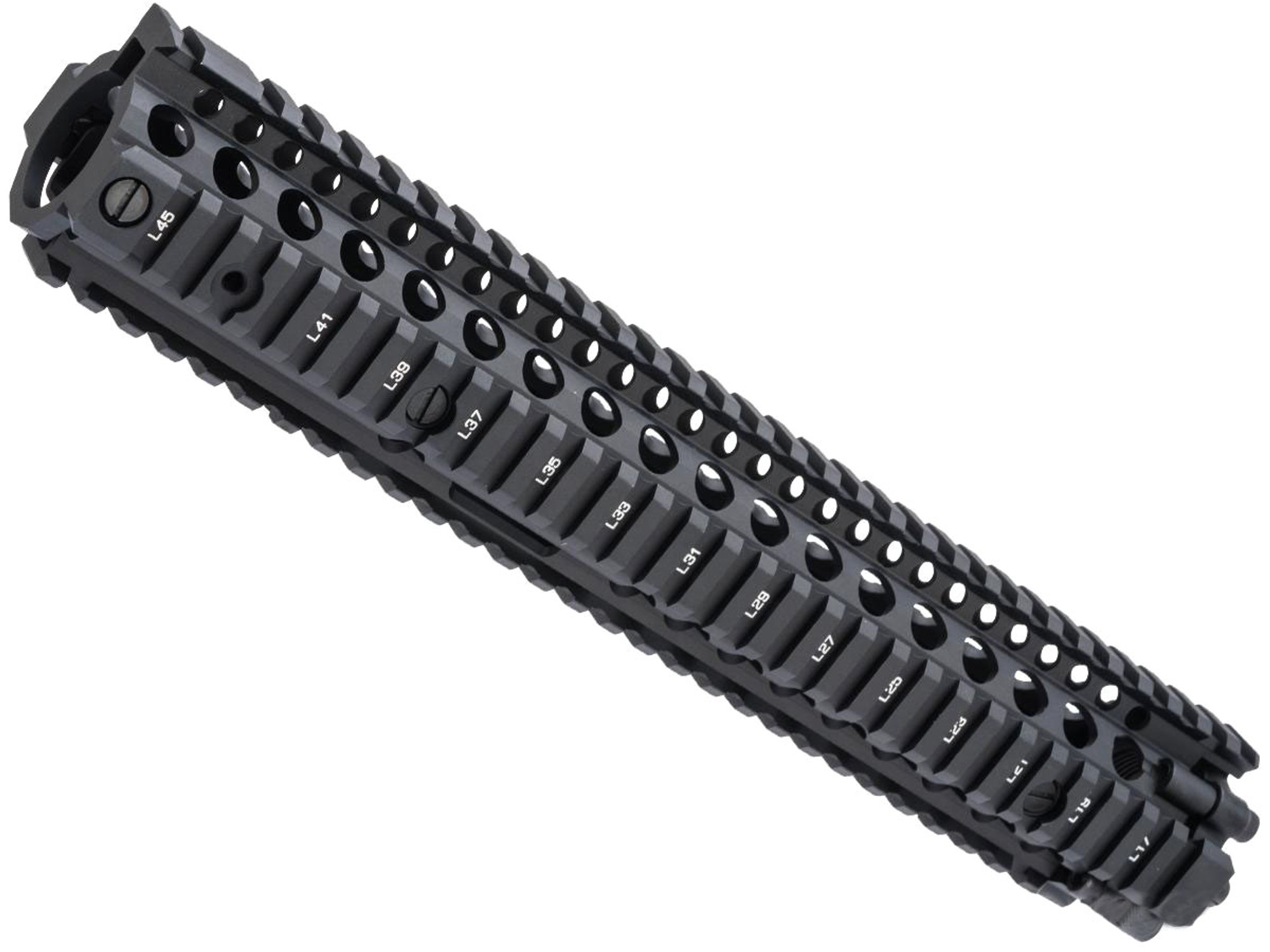 EMG Licensed Daniel Defense M4A1 RIS II Airsoft CNC Aluminum Handguard (Color: Black / 12.5")