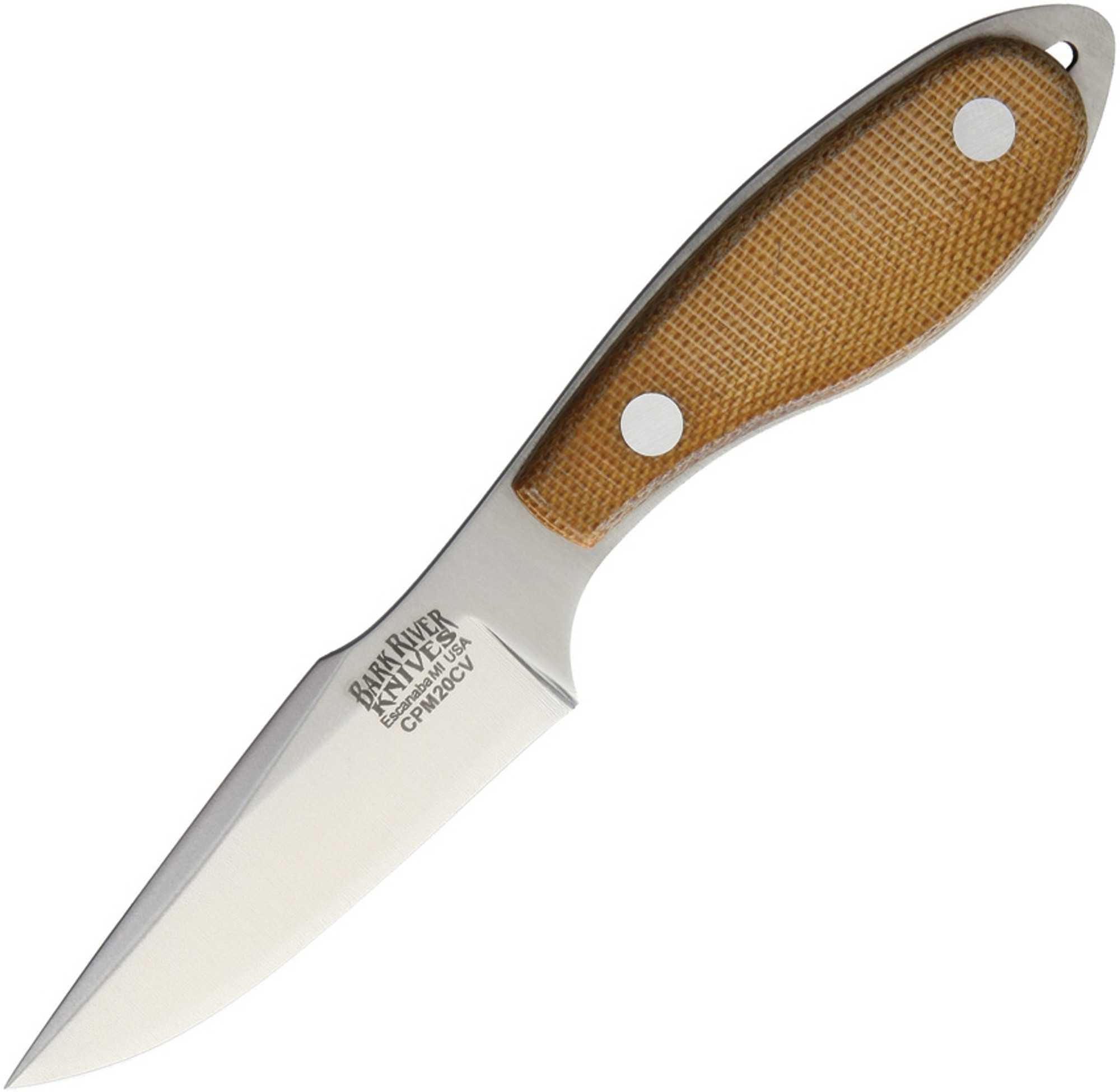 Harpoon Necker Natural Micarta