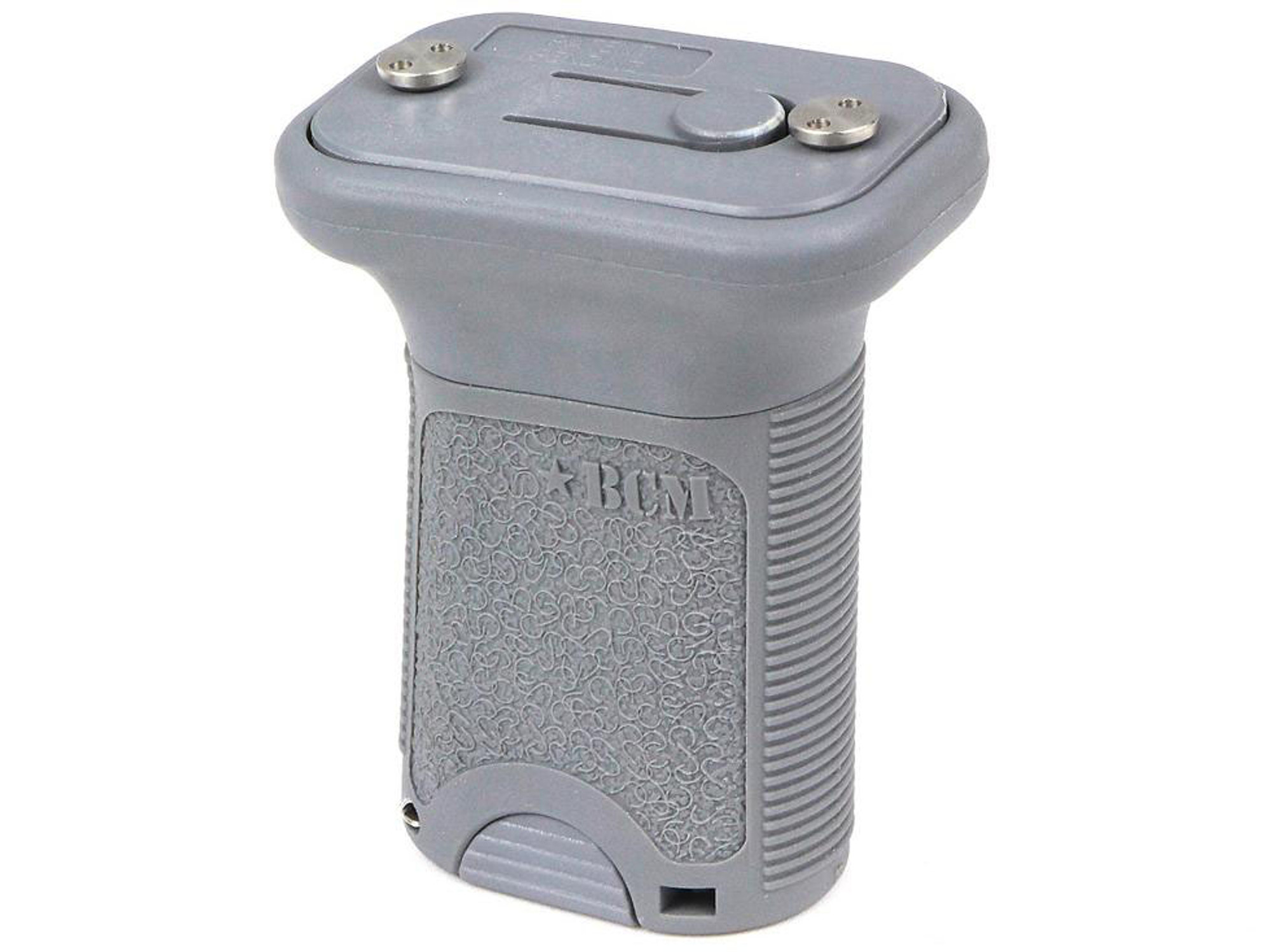 BCM GUNFIGHTER Vertical Grip w/ Tool-Less QD Installation (Color: Wolf Gray / Short / KeyMod)