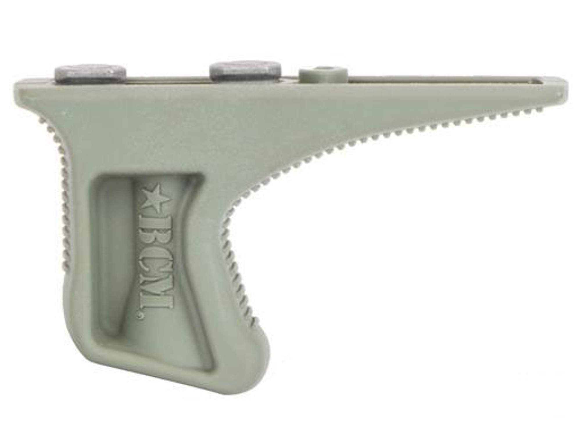 BCM GUNFIGHTER Kinesthetic Angled Grip - KeyMod Rail Grip (Color: Foliage Green)