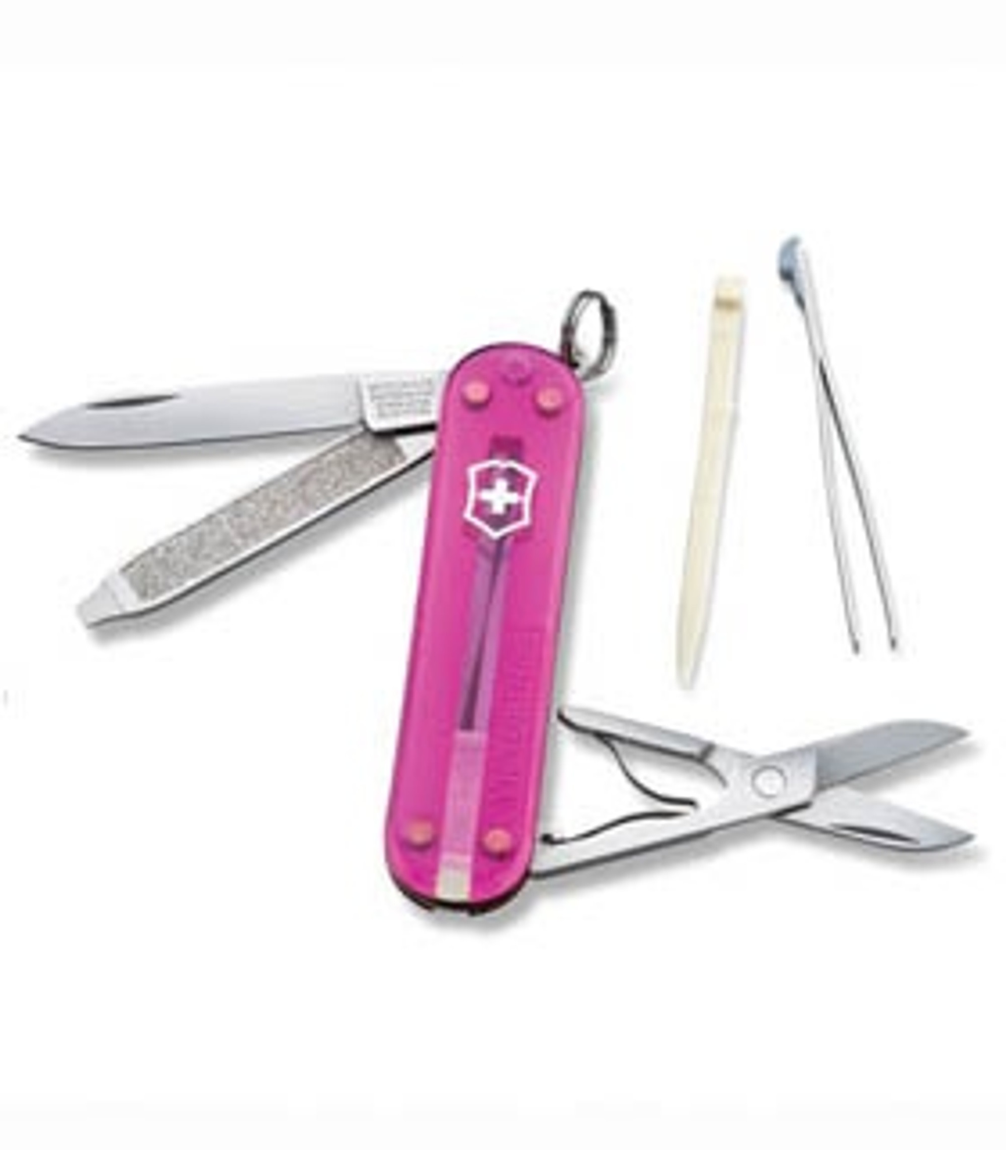 Swiss Army Classic SD Multi Tool - Translucent Pink