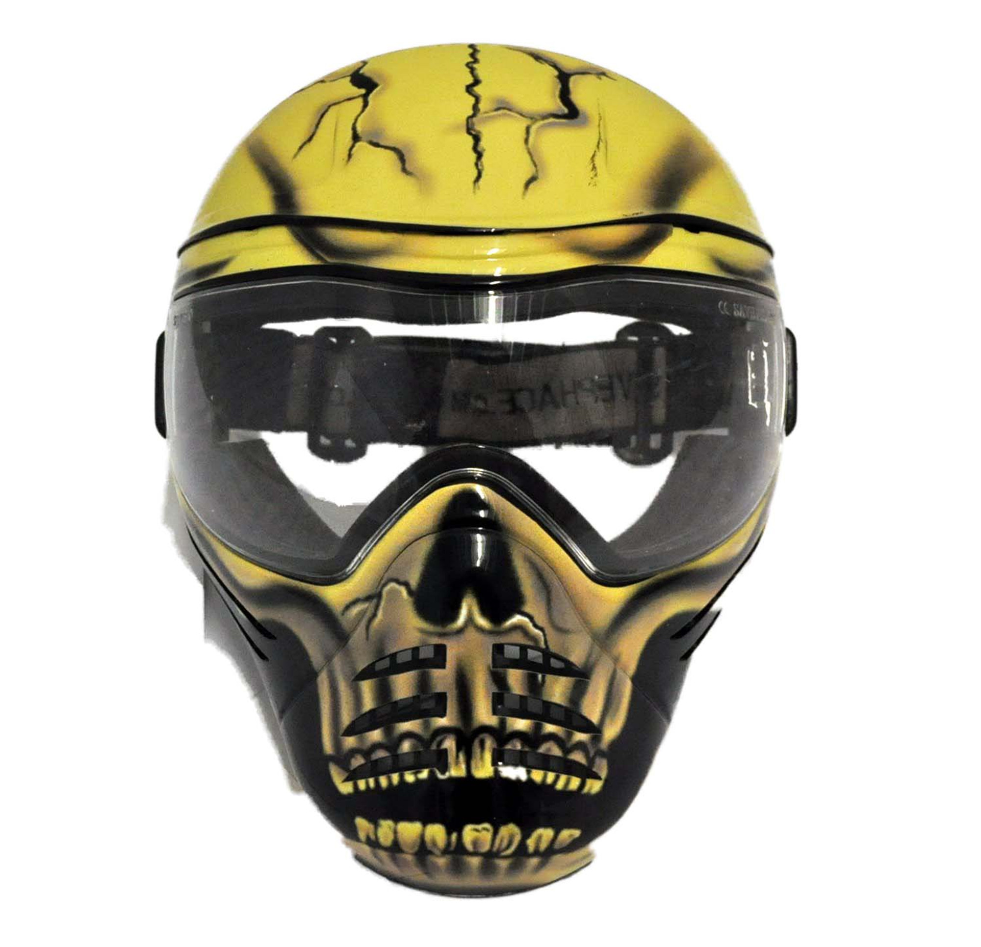 Save Phace OU812 Series Lazarus Tactical Mask with Brown Skeleton -Floor Model