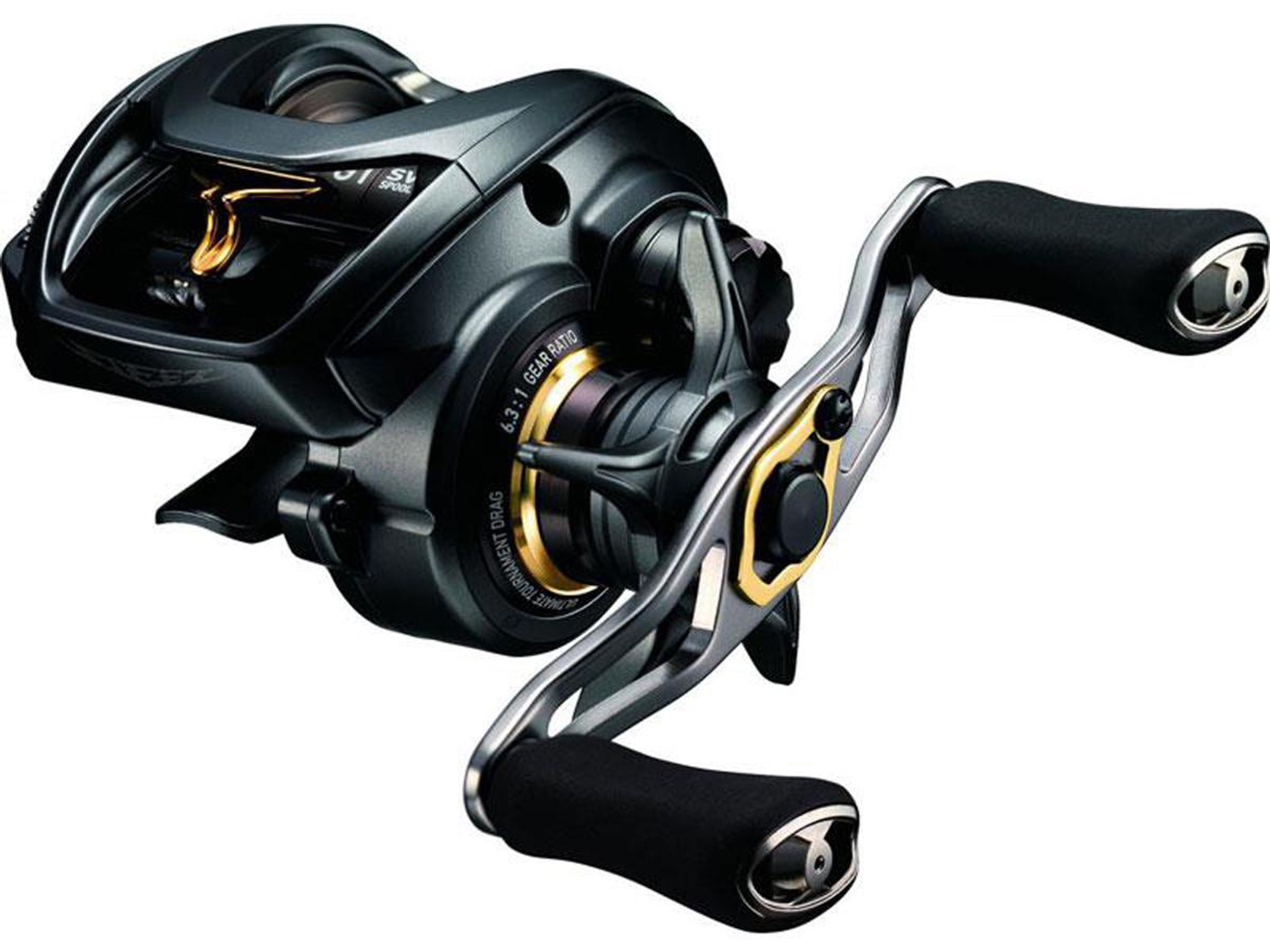 Daiwa STEEZ SV TW Baitcasting Fishing Reel (Model: 1016SV-HL)