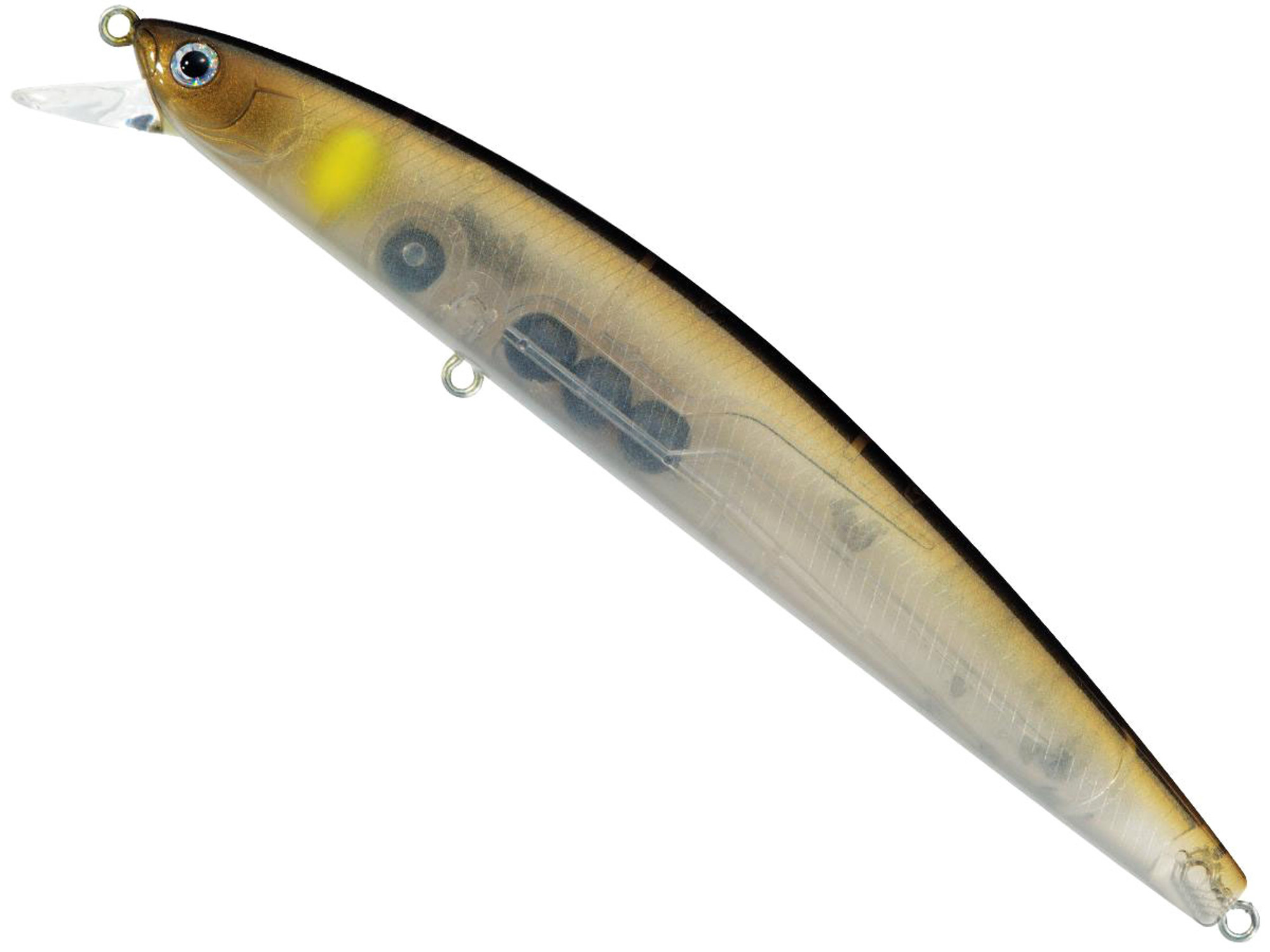 Daiwa Salt Pro Minnow Fishing Lure - Ghost AYU D38 / 5 1/8